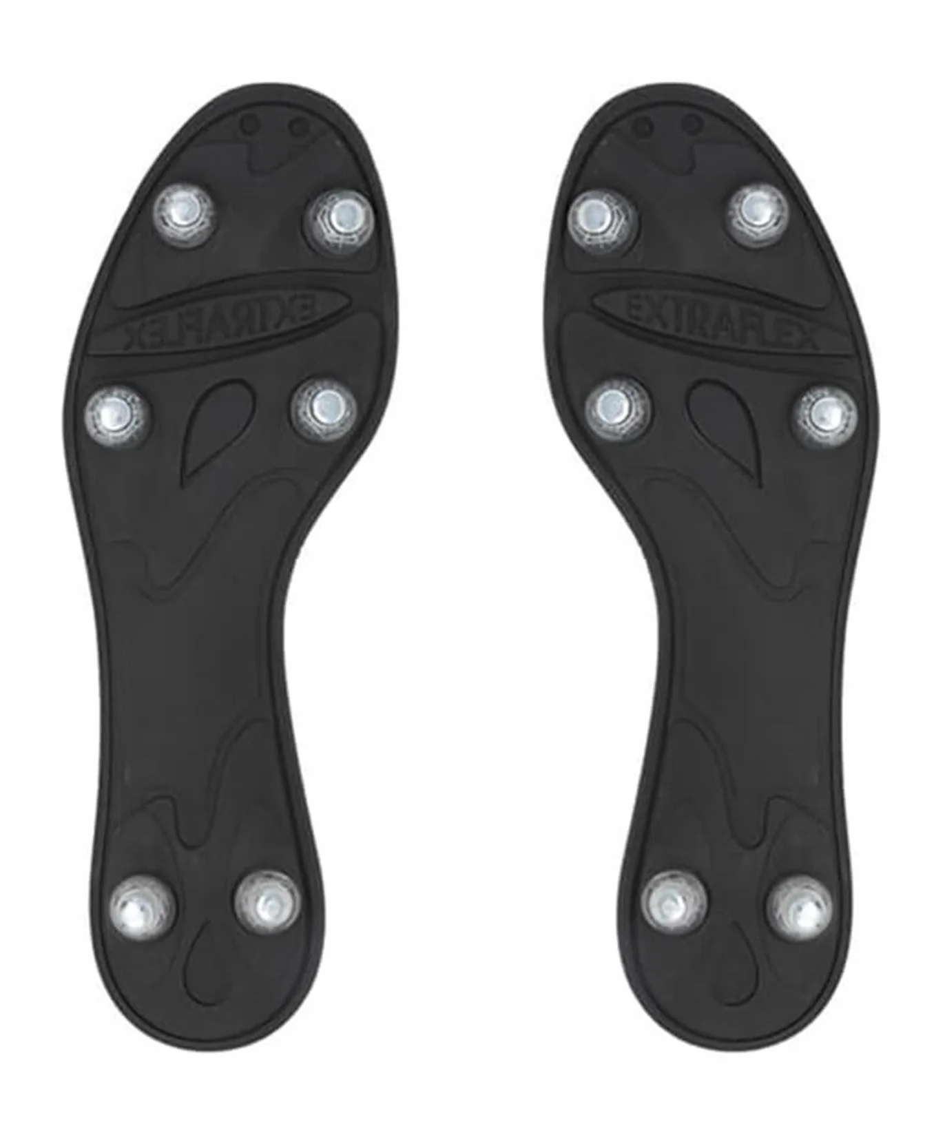 Scarpe da Rugby in Pelle di Vitello Soft Ground con 6 Tacchetti Intercambiabili - Club Rugby