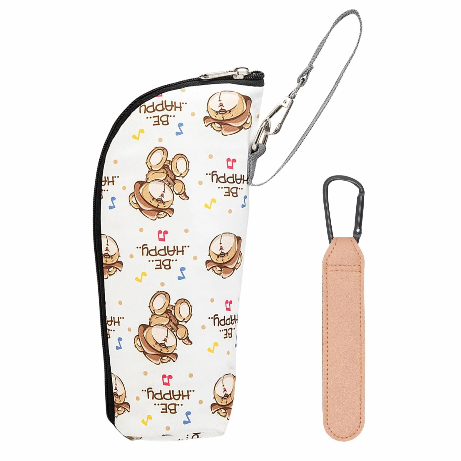 Borsa Termica Biberon Portabottiglie Termico, Mantiene la Temperatura 8 Ore, Leggero e Compatto, Ideale per Uscite con il Neonato, Facile da Pulire