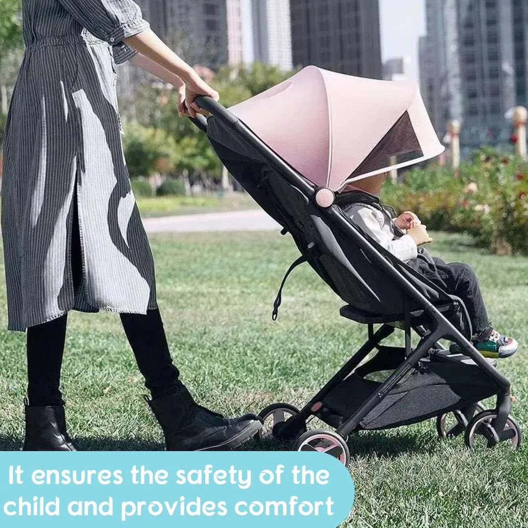 Cinture Passeggino Universali, Cintura di Sicurezza per Bambini Imbracatura per Seggiolone a 3 Punti Regolabile Seggiolino Cinghie Passeggini Anticaduta Adatta per Seggioloni Auto Carrozzine