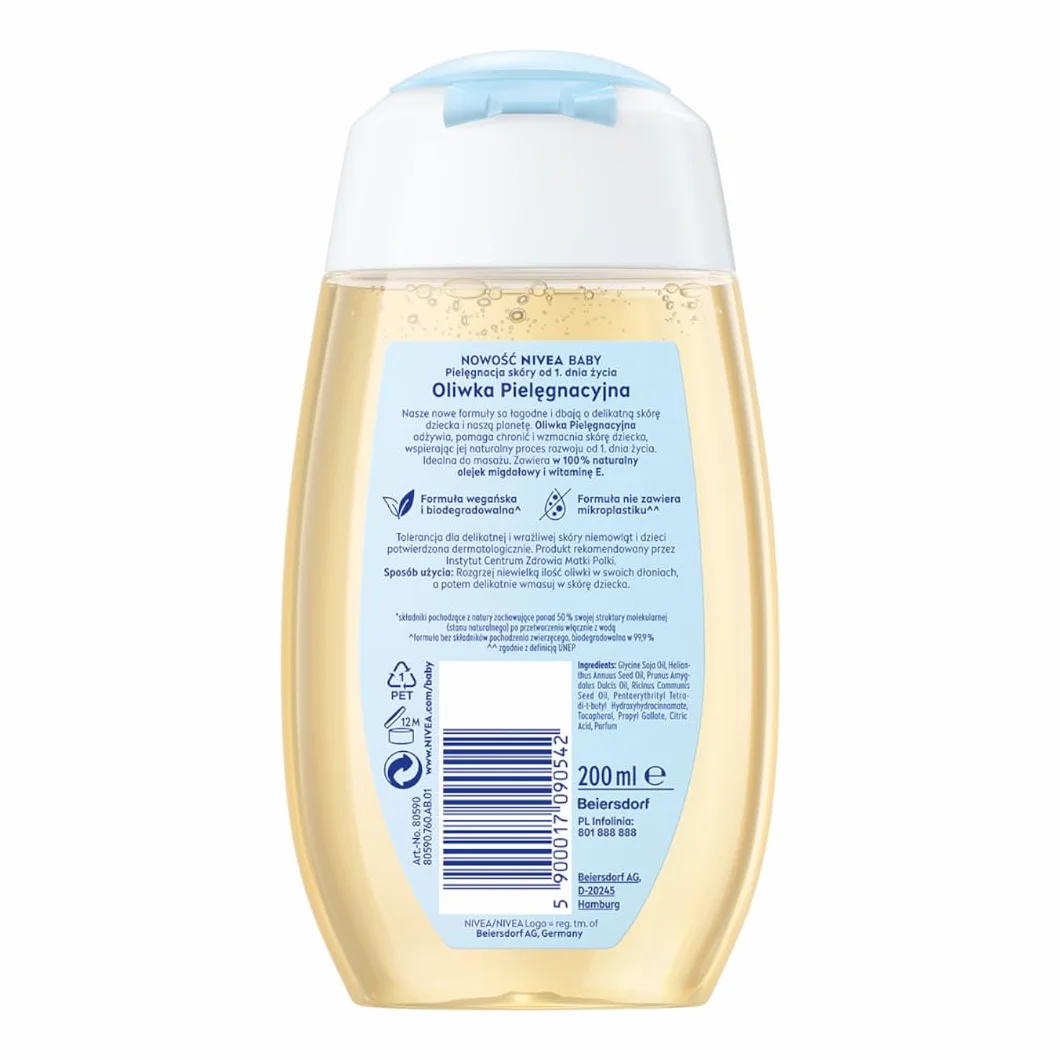 NIVEA BABY Olio per la cura della pelle, 200 ml