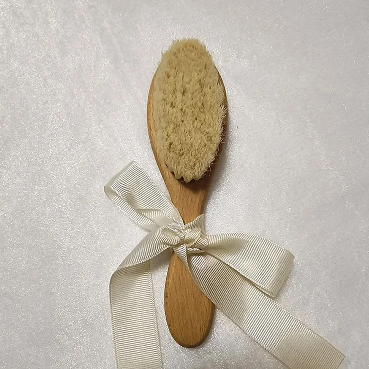 Spazzola Per Neonato Personalizzata, Regalo Di Nascita, Nome Inciso Con Legno