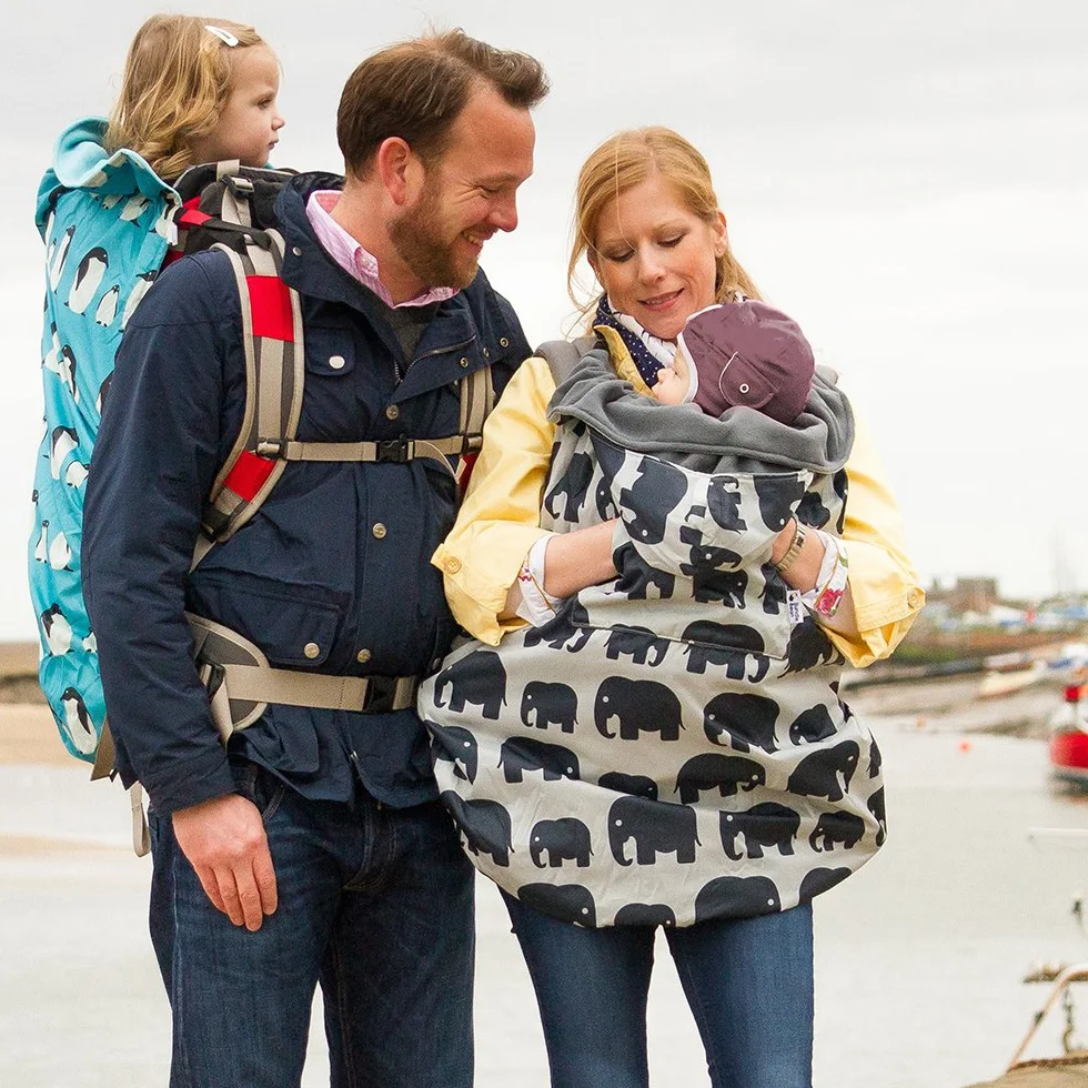 BabyWearing Copertura impermeabile per fascia e marsupio porta-bebè, resistente alle intemperie