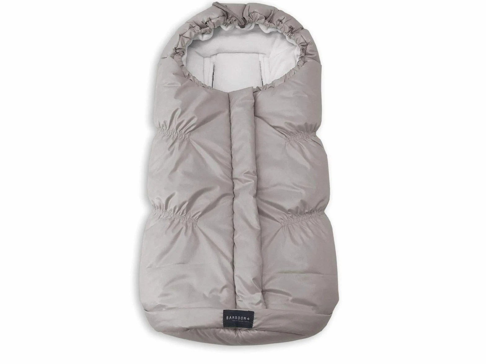 Bamboom Sacco invernale ovetto carrozzina igloo mini light grey