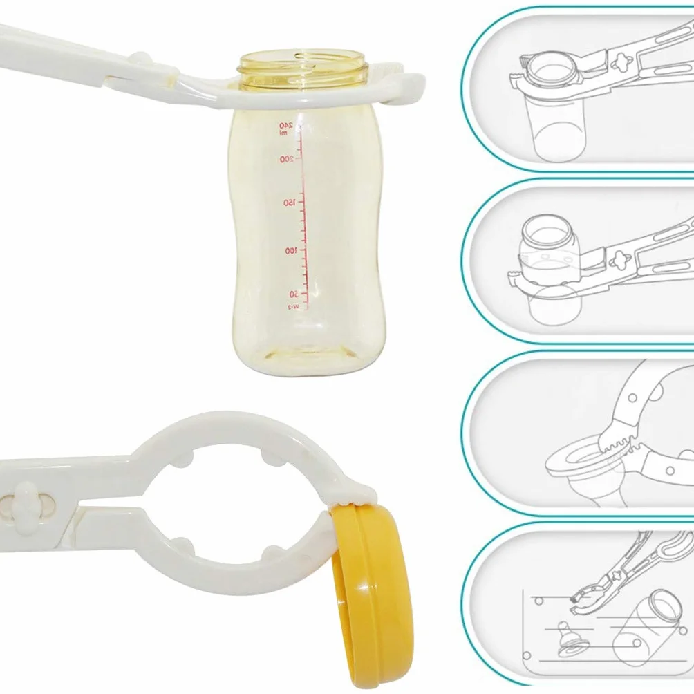 Pinzetta per biberon Clip Antiscivolo Pinza per sterilizzatore Pinzetta Resistente al Calore