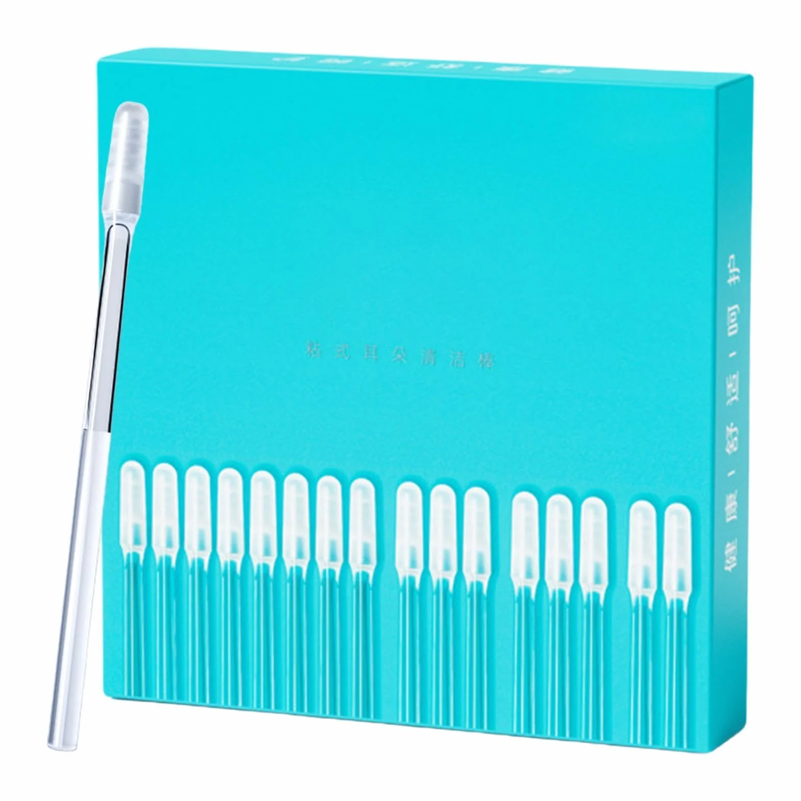 24PCS Bastoncini Adesivi Per Pulizia Orecchie - Sticky Ear Cleaner Oto Set Ear Cleaning Per La Rimozione Del Cerume, Bastoncini Adesivi Delicati Per La Pulizia Delle Orecchie, Cotton Fioc Bambini