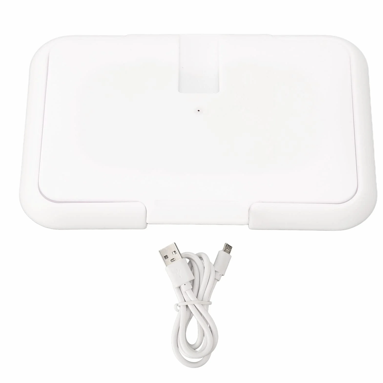 Scalda Salviette Umidificate per Neonati, Scaldasalviette per Pannolini Portatile per Scaldasalviette Viaggio per Auto a Casa, Bianco