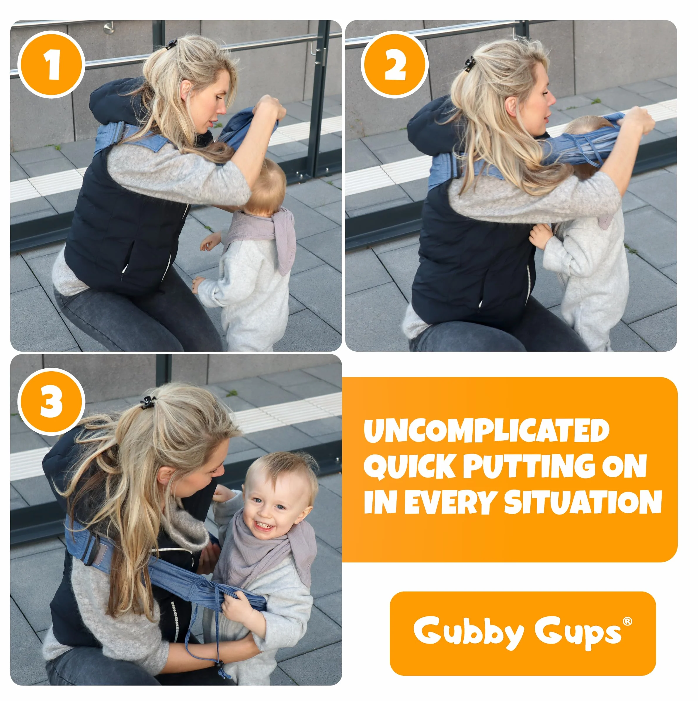Marsupio Laterale per Neonati e Bambini – Fascia Porta Bebè Ergonomica per Uso Quotidiano – Hip Carrier Leggero e Compatto fino a 15 kg