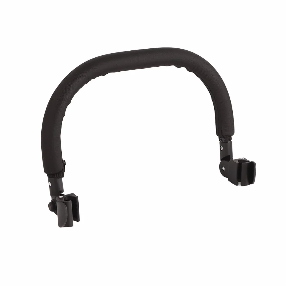 Accessori per Passeggino, Bracciolo Universale per Guardrail per Passeggino Accessori per Passeggino per Barra Paraurti Regolabile (Nero)