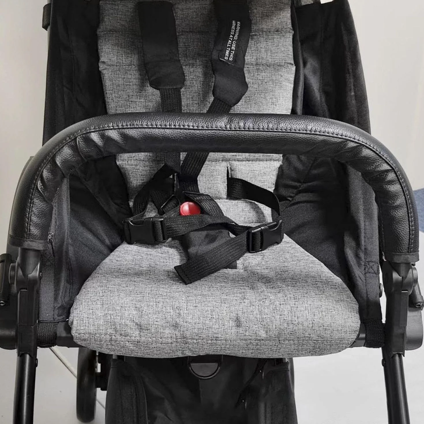 Copertura Per Braccioli Per Passeggino Da 2 Pezzi, Custodia Protettiva In Pelle Pu, Copertura Per Auto Universale Pieghevole Con Cerniera, Facile Da Pulire, Accessori Per Passeggini (Nero, Marrone).