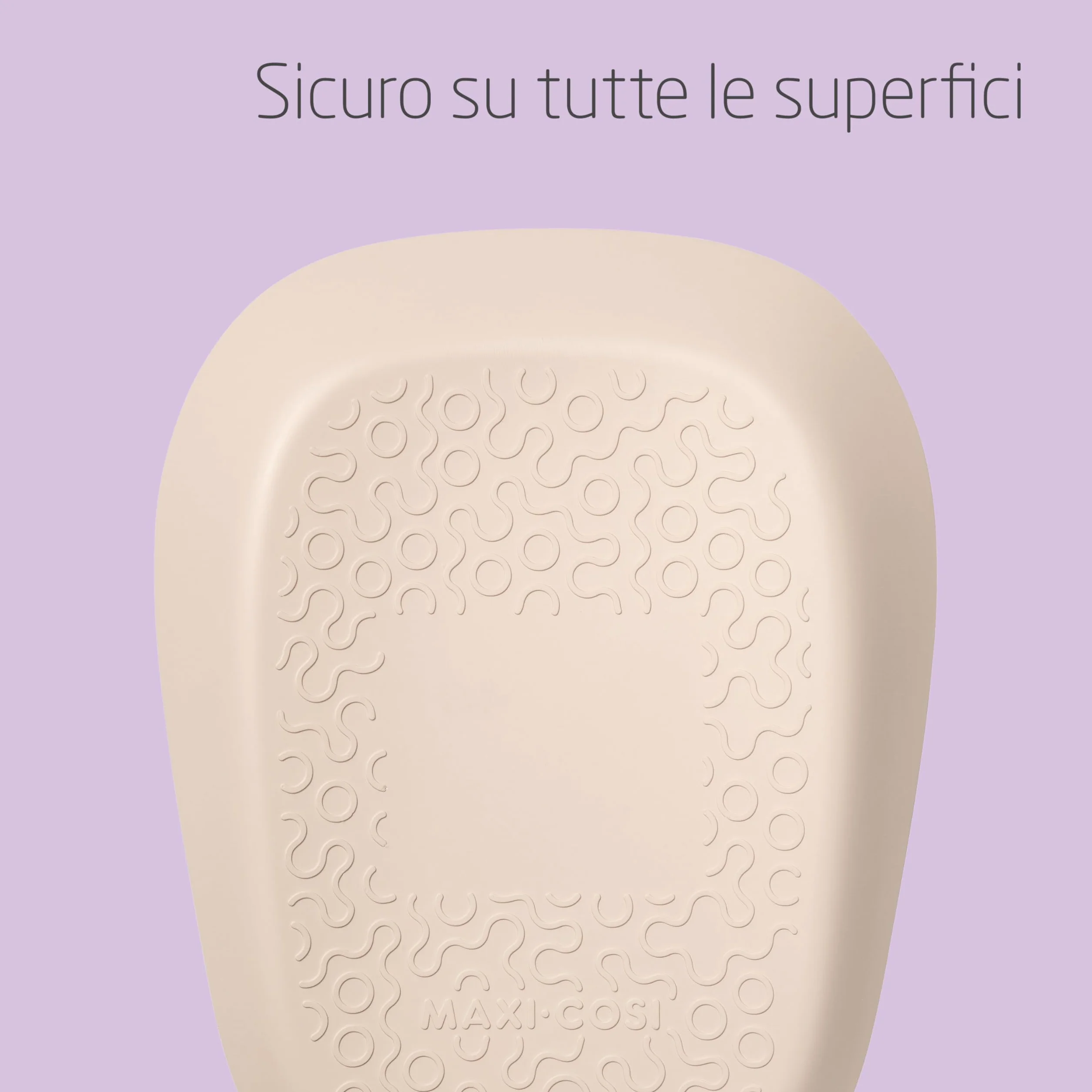 Maxi-Cosi Mavis, Fasciatoio Neonato, 50x70cm, 0-12 mesi, Neonati e Bimbi Piccoli, Bordi Alti Arrotondati, Facile da Pulire, Antiscivolo, Morbido Materassino Fasciatoio da Tavolo, Muted Terra