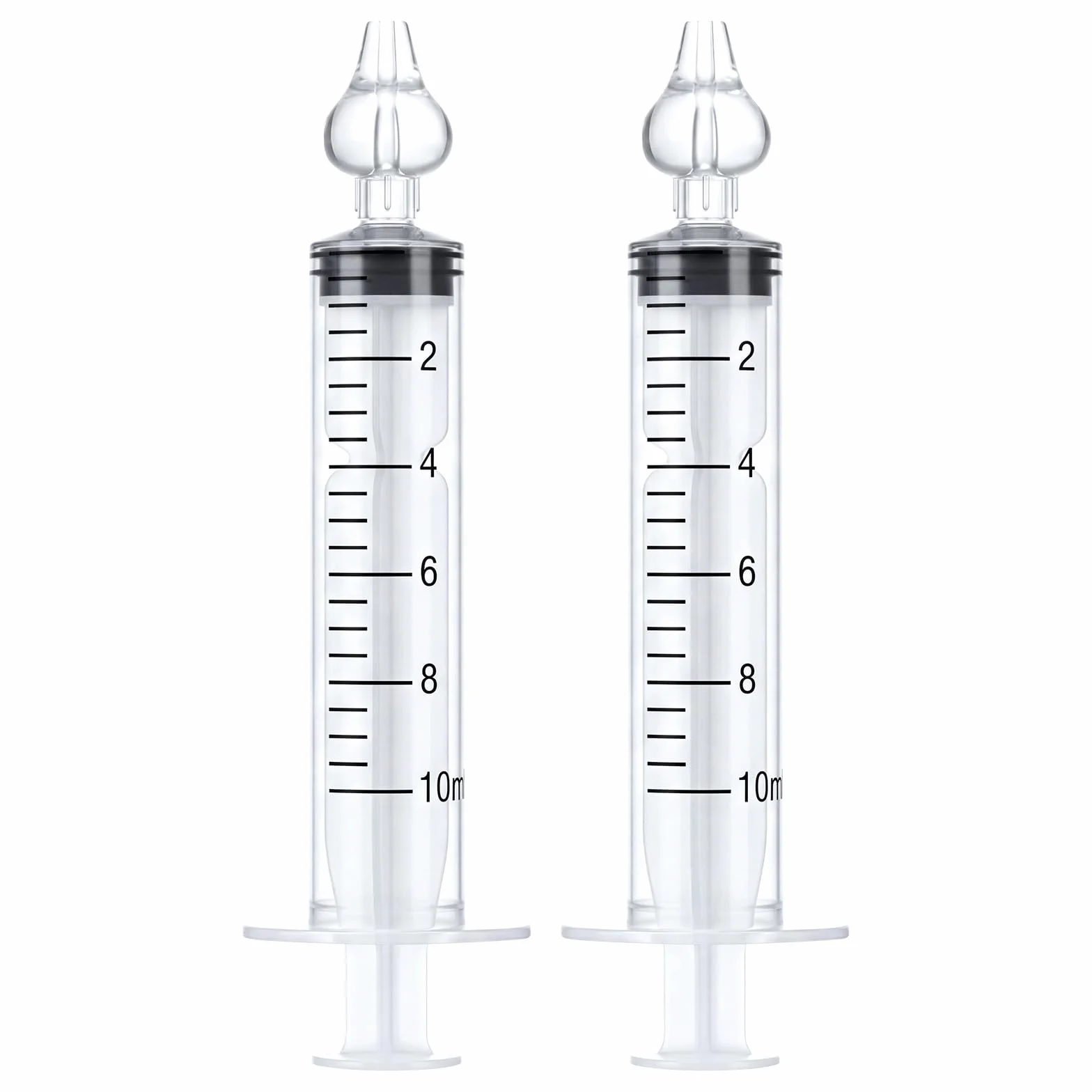 Diboniur Siringa per Lavaggi Nasali Bambini 2 Pcs Utilizzato per Pulire il Muco Nasale