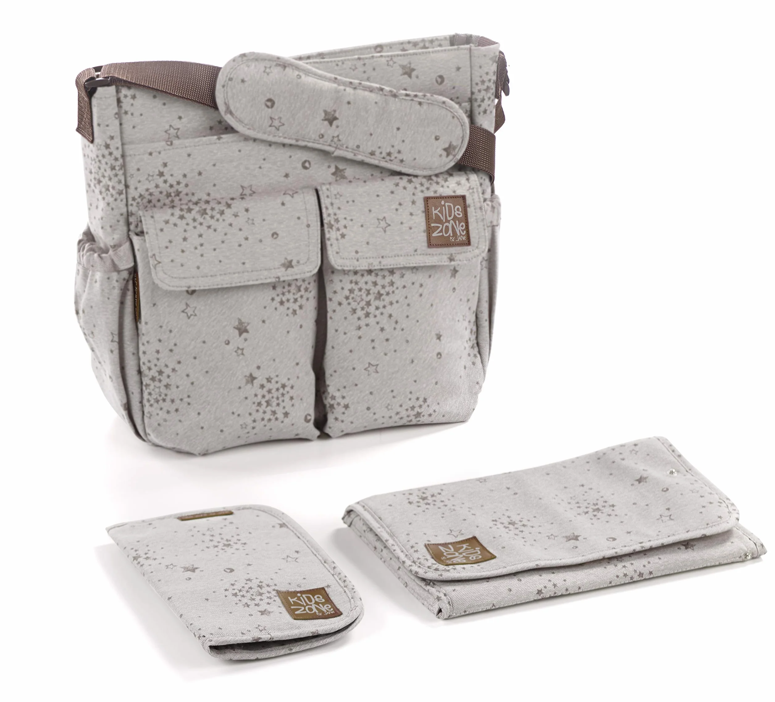 Jané Mama Bag Borsa con Fasciatoio e Porta Documenti, Scompartimenti Interni, Tasche, Grande Capacità