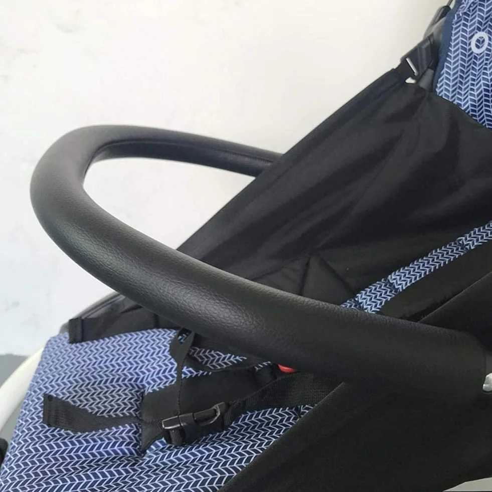 Staffa di protezione universale per carrozzina Gruccia di sicurezza per passeggino, Baby Trolley Bumper Grip Maniglia Passeggino Regolabile Pushchair Bumper Bar Accessori Per Baby