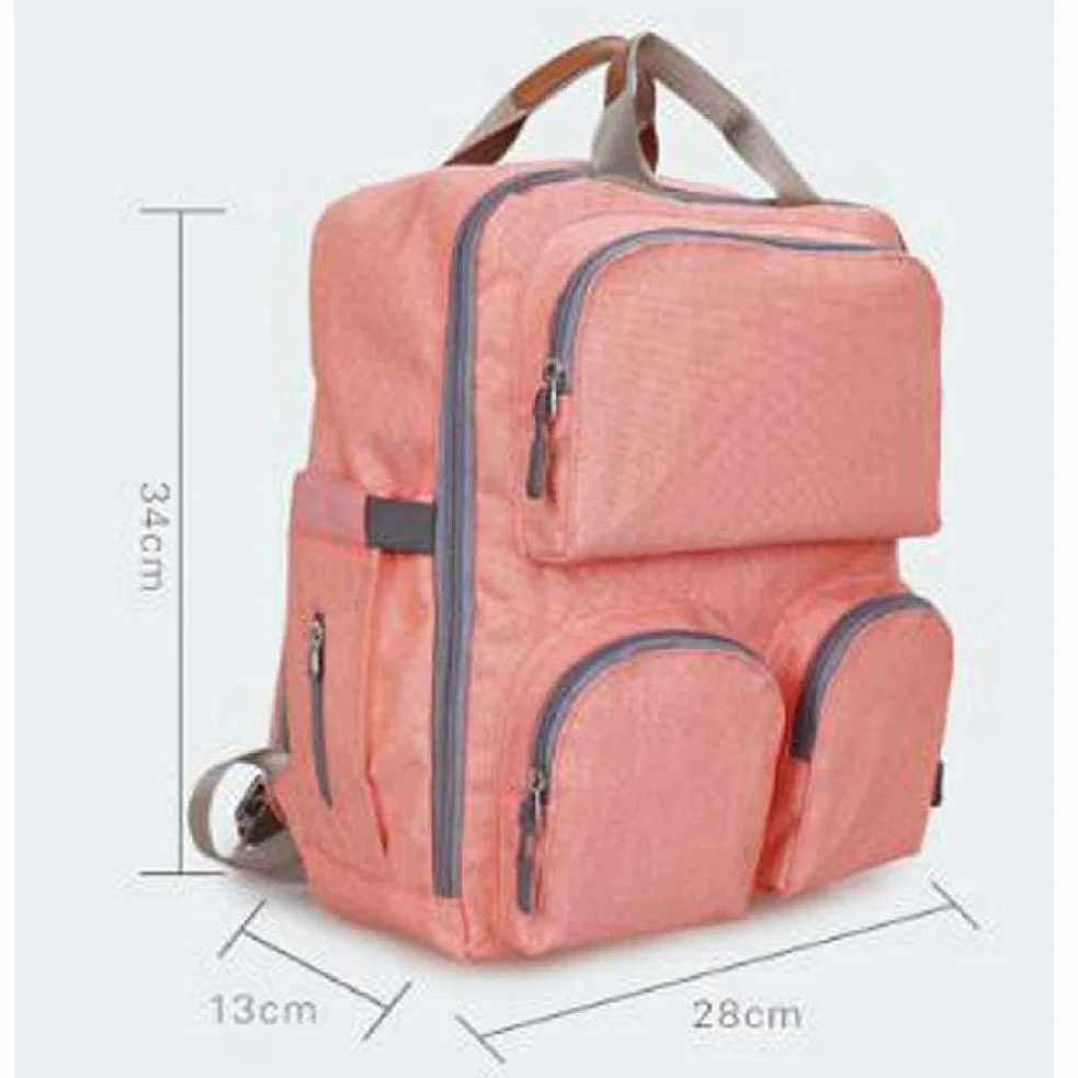 Zaino Mamma Multifunzione, Neonato Fasciatoio Bambino Impermeabile Borsa Grande capacità, Borsa Fasciatoio Passeggino Universale, 2 Tasche isolanti Bottiglia per Viaggiare papà (Color : Blue)