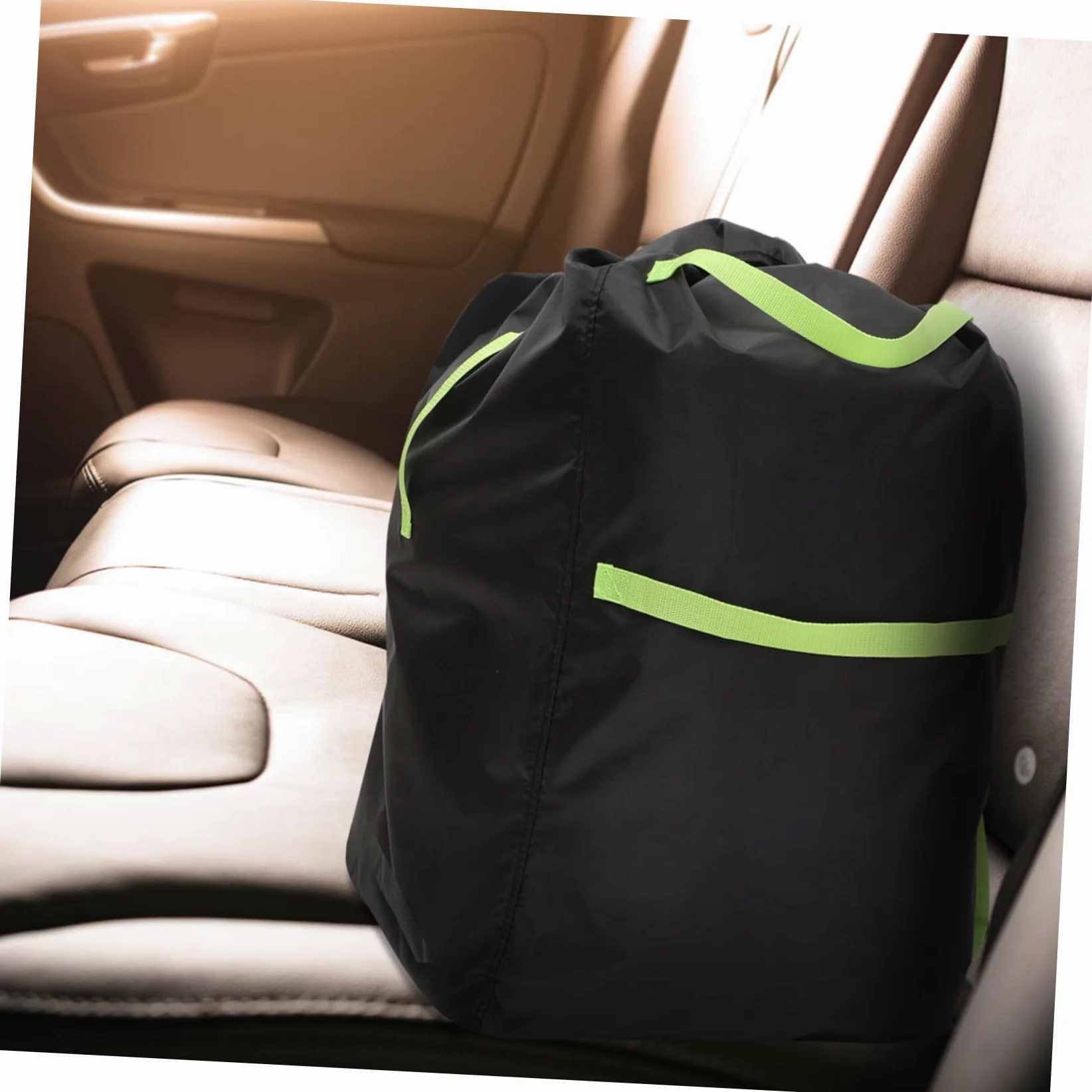 Hemobllo Borsa per Passeggino da Viaggio per Gate Check, Nera | Tessuto Oxford, Resistente All’acqua e Facile da Pulire, Doppie Spalline per Trasporto Semplice