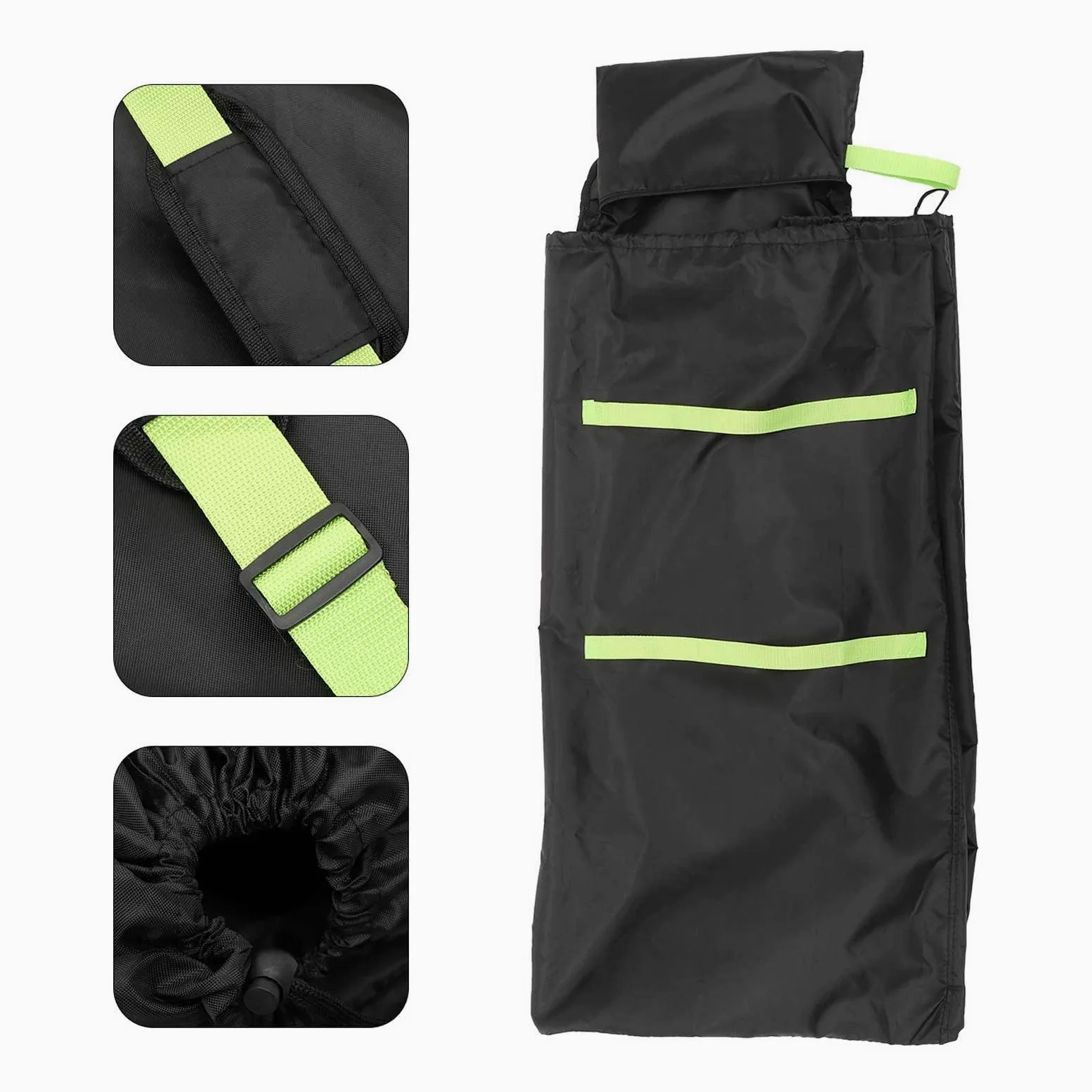 Borsa da Viaggio per Passeggino Doppio Resistente con Chiusura a Coulisse, Zaino Portaoggetti per Passeggini Compatibile la Maggior Parte dei Modelli, Accessorio per Viaggio