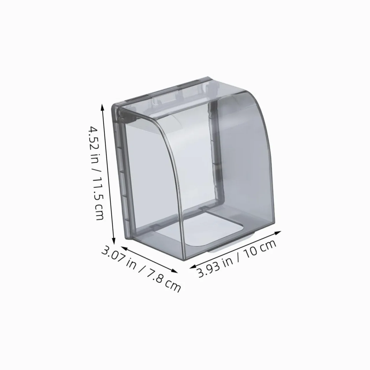 EXCEART 4 Set Coperchi Per Elettrica Impermeabili Da Protezione Per Outlet Da Bagno Copertura Autoaderente Per Elettrica Design Elegante E Pratico Facile Da Installare E Usare 2 Pezzi*4