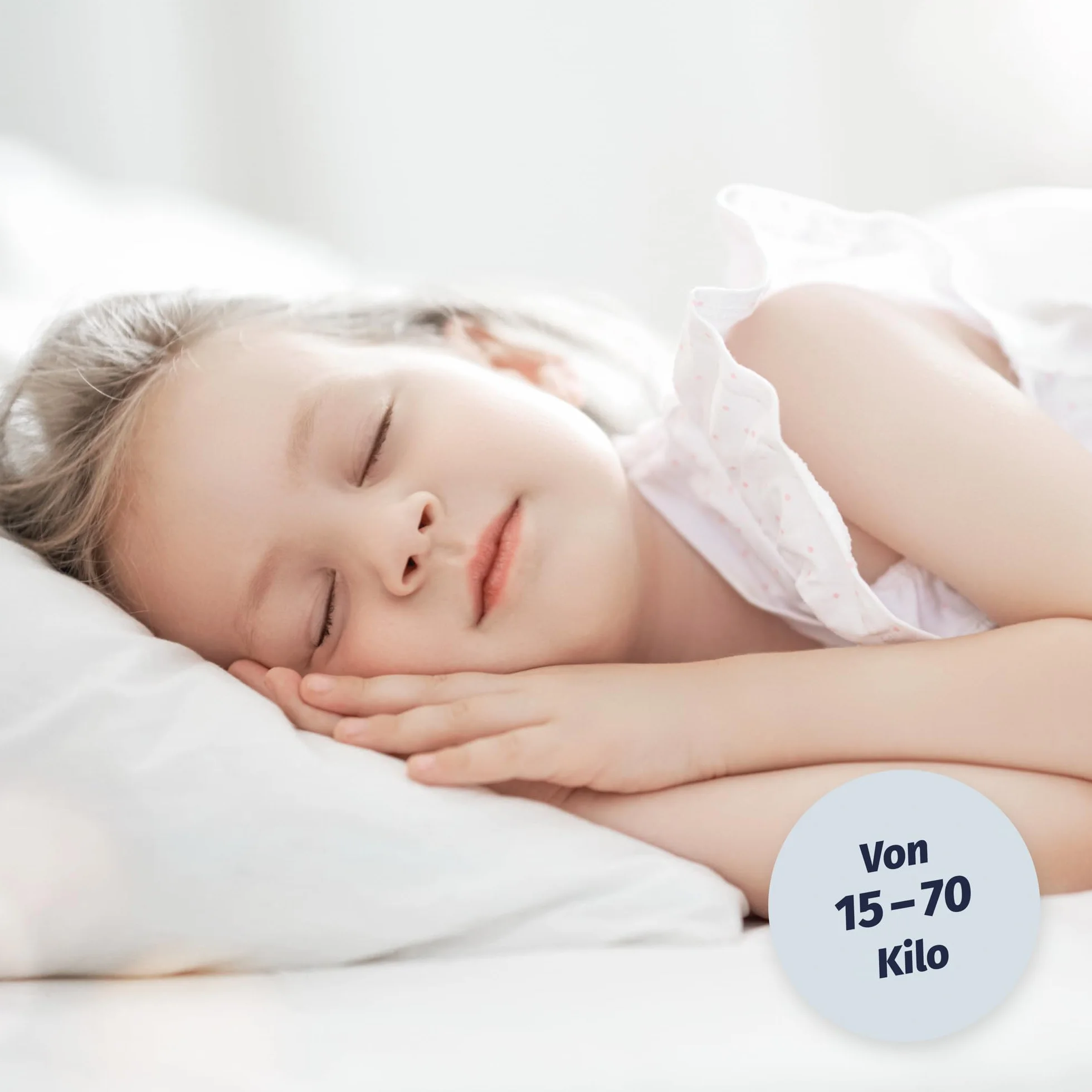 Julius Zöllner Materasso per ragazzi Dr. Lübbe Junior, in memory foam e schiuma fredda per il massimo comfort, Oeko-Tex Standard 100, Made in Germany, dimensioni 120 x 200 cm