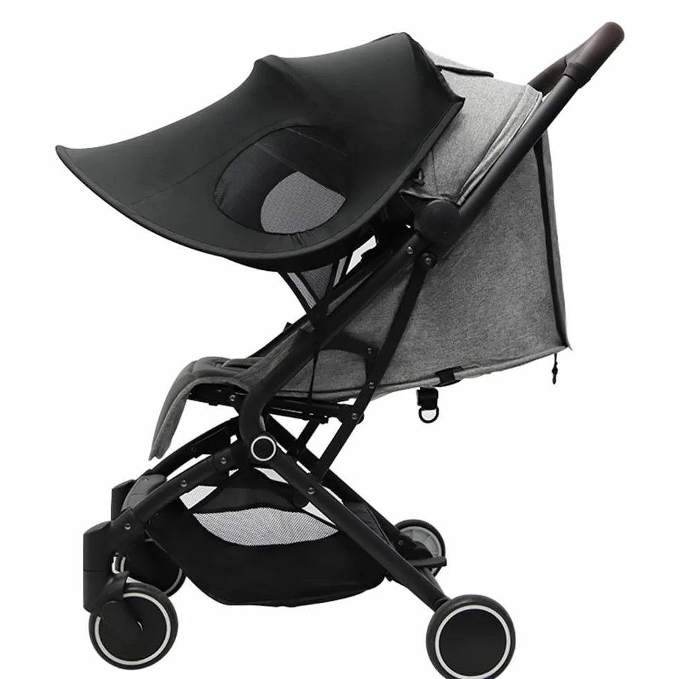 PandaEar Parasol per Passeggino e Seggiolino Auto, Copertura Universale Impermeabile per Passeggini, Tettuccio Antivento per Bambini, Protezione Solare UPF 40+