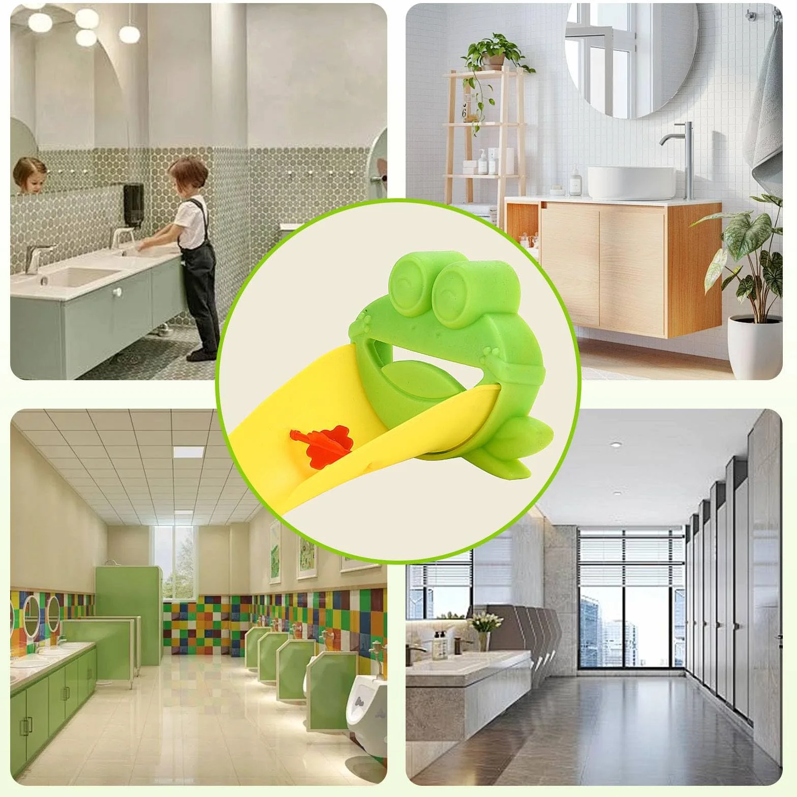 Dreamil Estensione del rubinetto per bambini rubinetto estensore accessori per lavaggio a mano bagno cucina lavandino