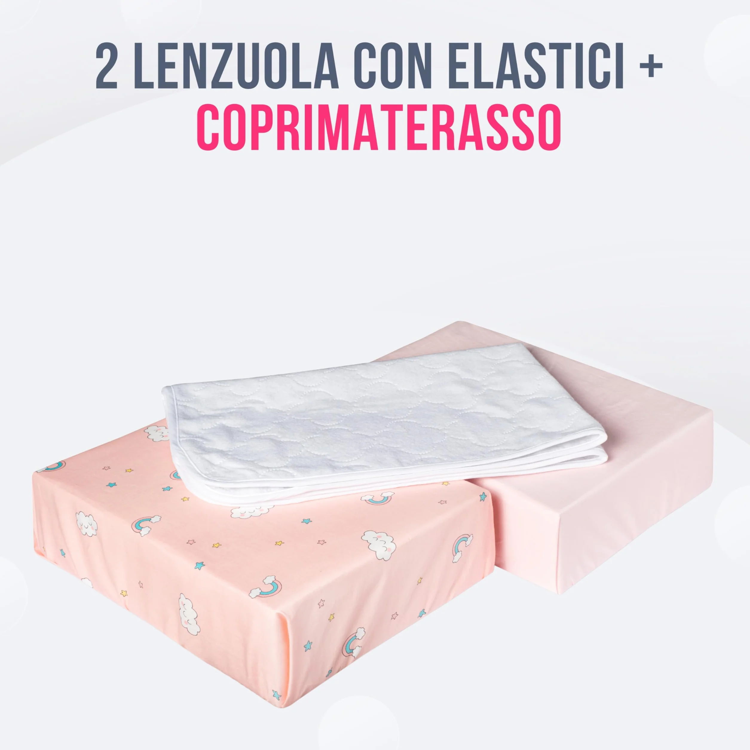 GOYSILA Set Lenzuola Next To Me Compatibili Chicco Next2Me Culle Materasso 83x50cm Cotone 100% Alta Qualità Certificato Oeko-tex Coprimaterasso Salvapipì Traspirante Lavabile Lavatrice 40 Gradi Rosa