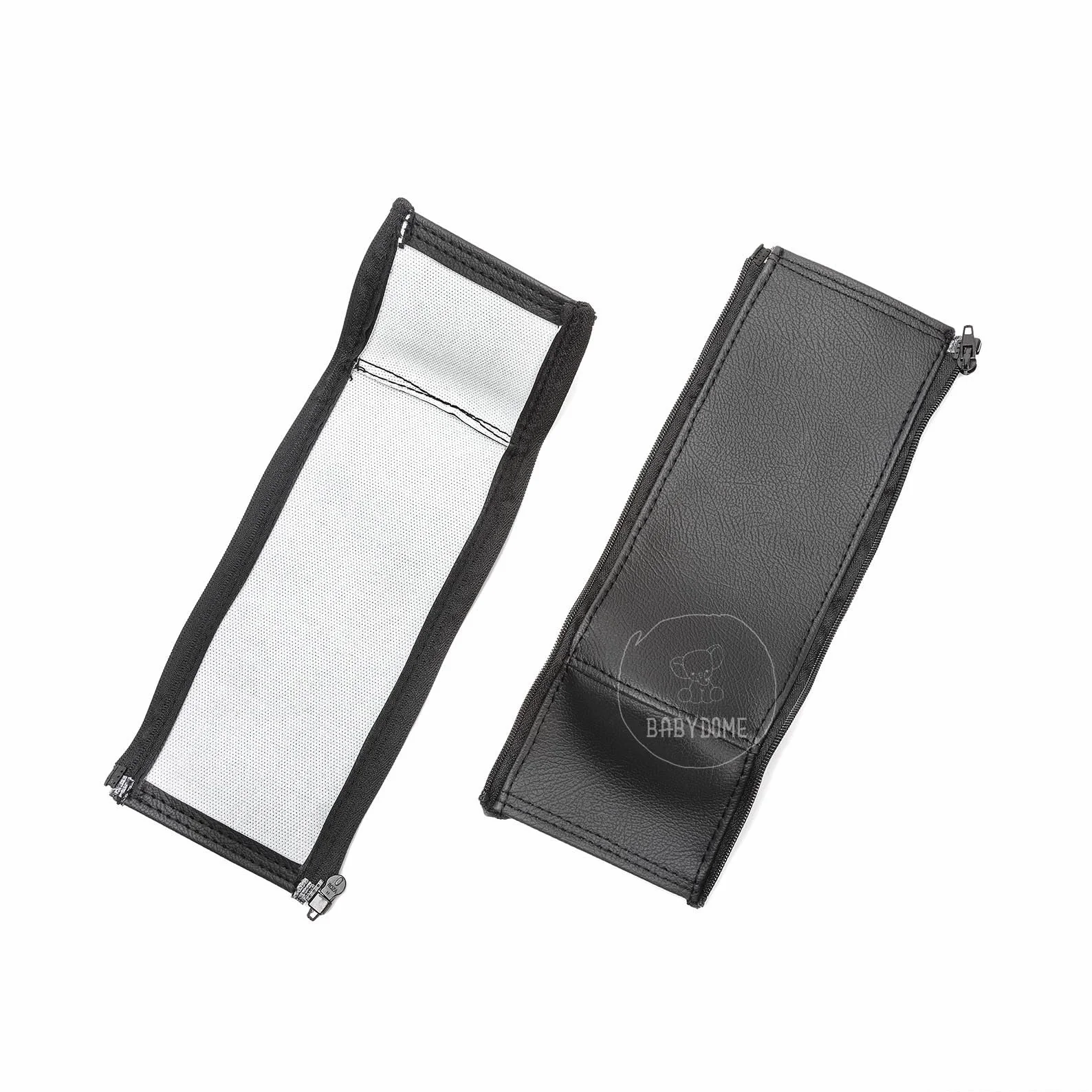 Pack Coprimanubrio compatibili con Bugaboo Cameleon 3 e 3 Plus. Fatto a Mano in Spagna in Similpelle Premium. Resistenza al Sole, alle Macchie, all'Usura e allo sbiadimento. Colore Nero.