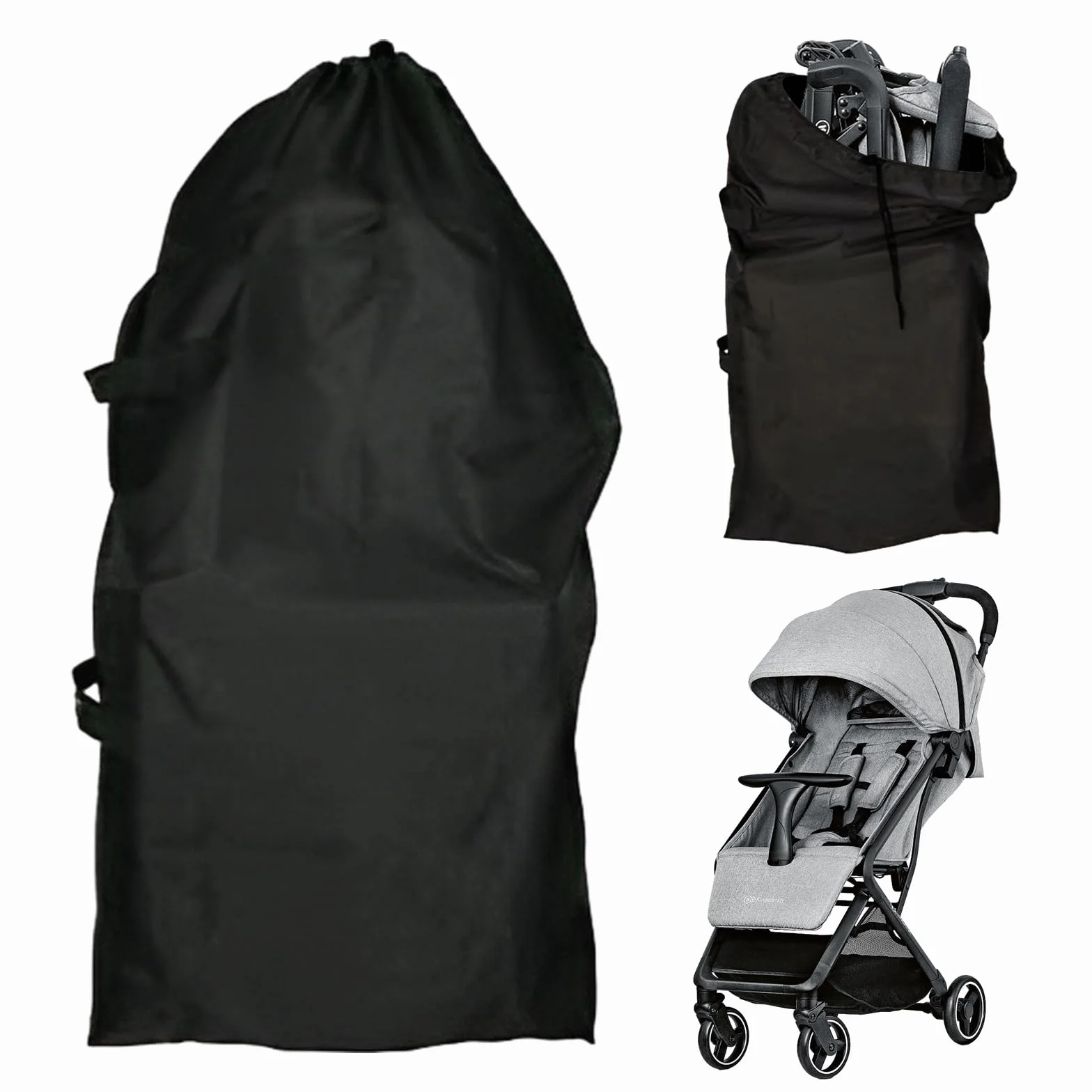 Borse Passeggino, Borsa da Viaggio Trasporto Passeggino, Copripasseggino Universale Sacca Porta Passeggino Accessori Passeggino per Aereo Gate Check e Stoccaggio