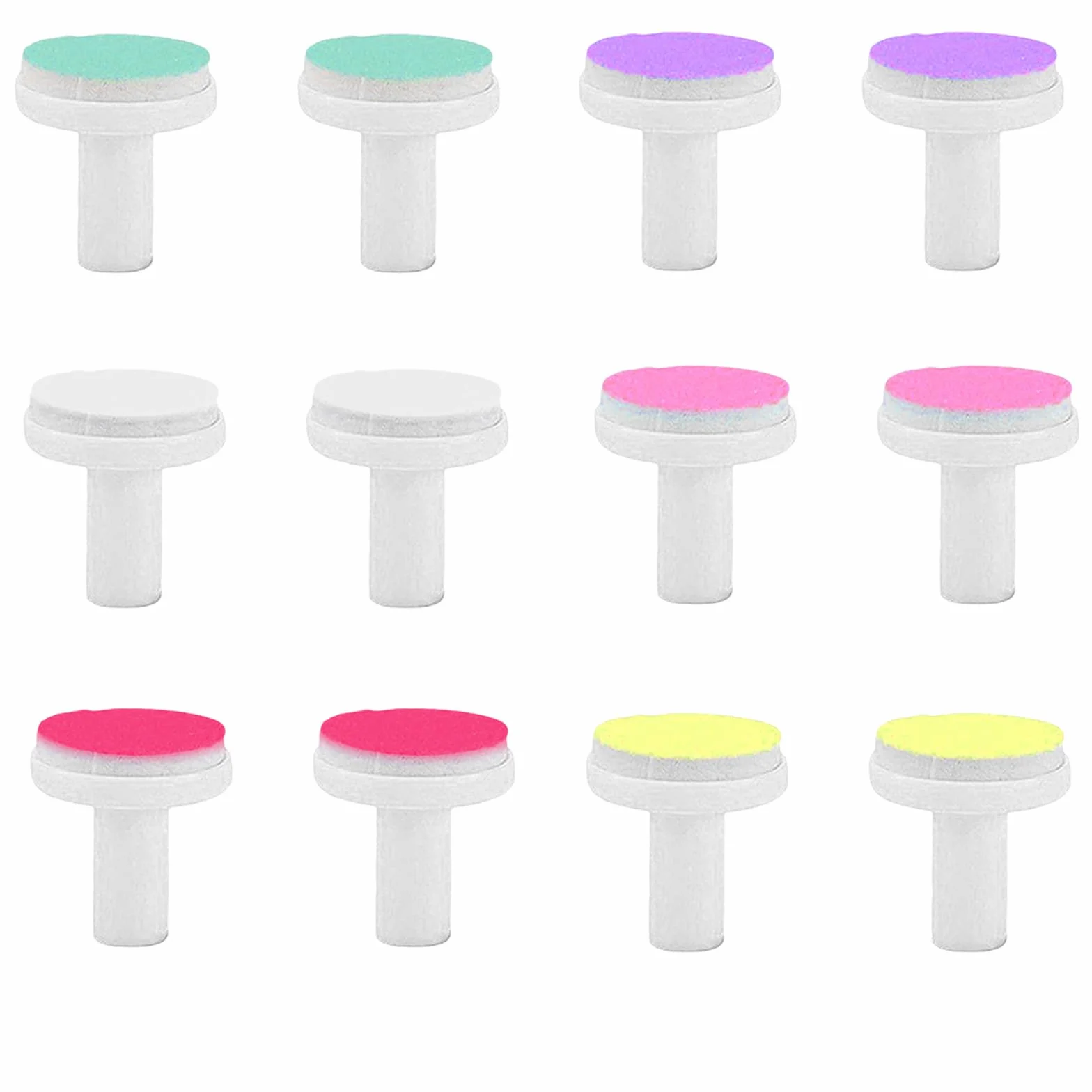 Tagliaunghie Neonato Ricambio, Tagliaunghie per Bambini, 12 Pezzi, per Lima per Unghie Bambini Accessori per Tagliaunghie Neonato Elettrici Accessori