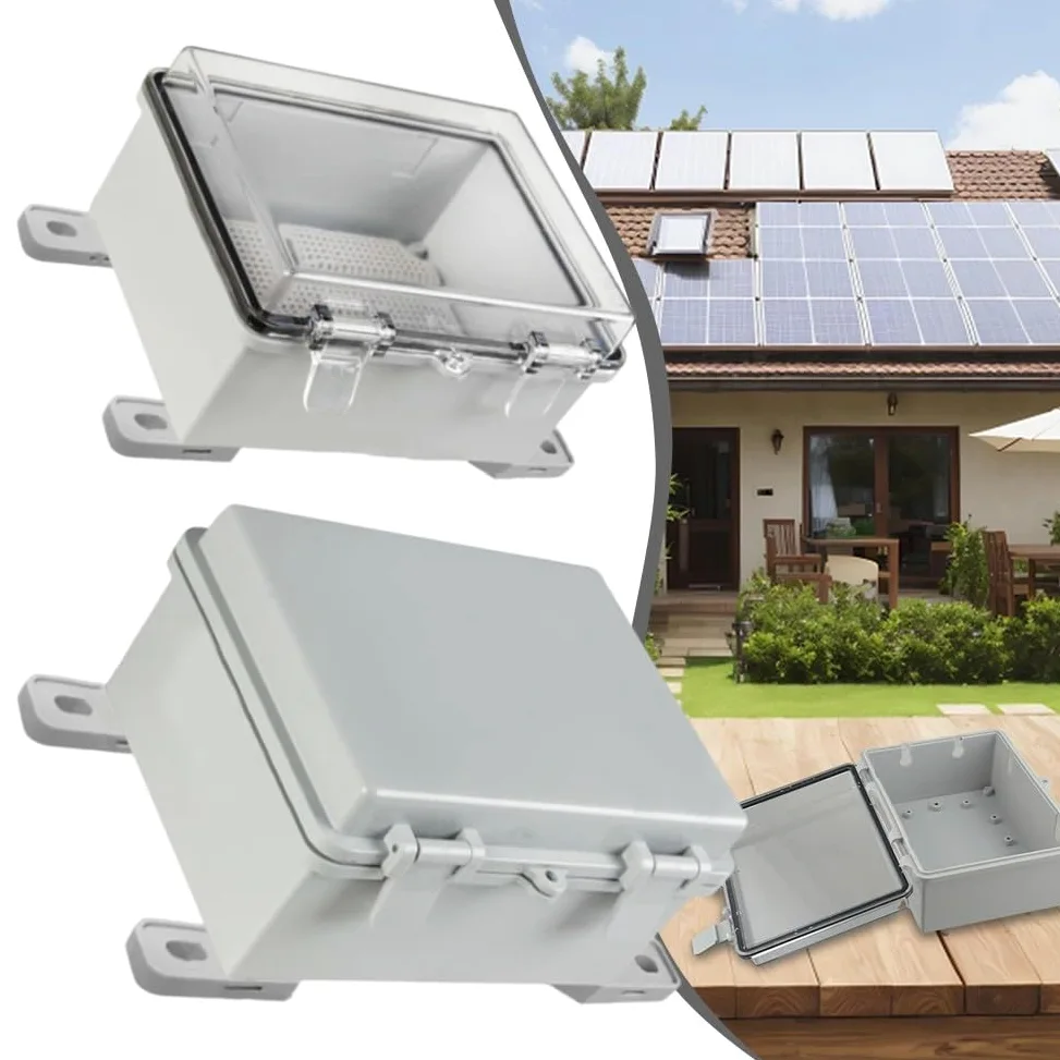 Coperture impermeabili per prese elettriche, Scatola elettrica resistente alle intemperie(Gray cover)