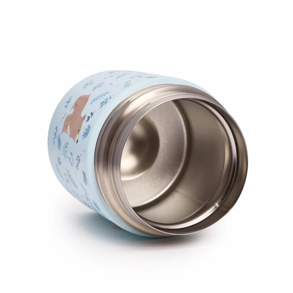Miniland Contenitore Termico 280 ml Acciaio Inox a Doppia Parete Ermetico