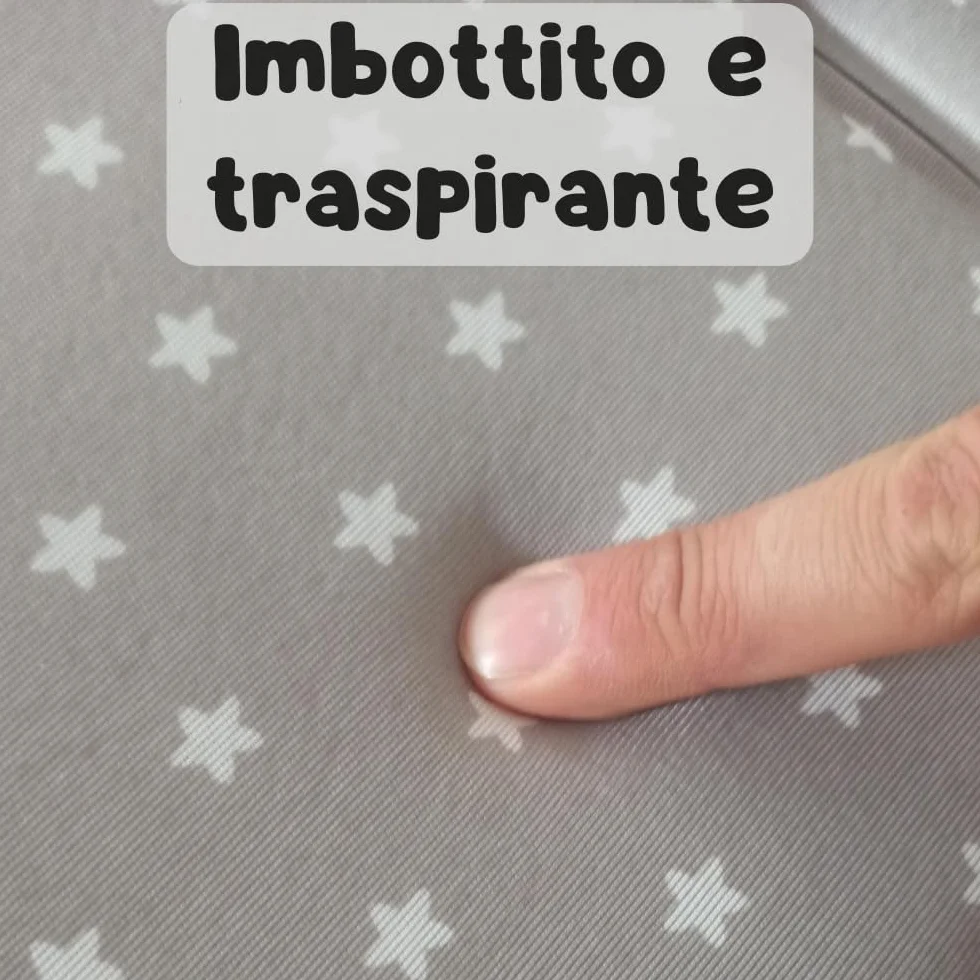 Materassino Passeggino Universale, Antisudore, Copri passeggino Imbottita, Leggero, Cuscino Riduttore Passeggino Morbido e Traspirante