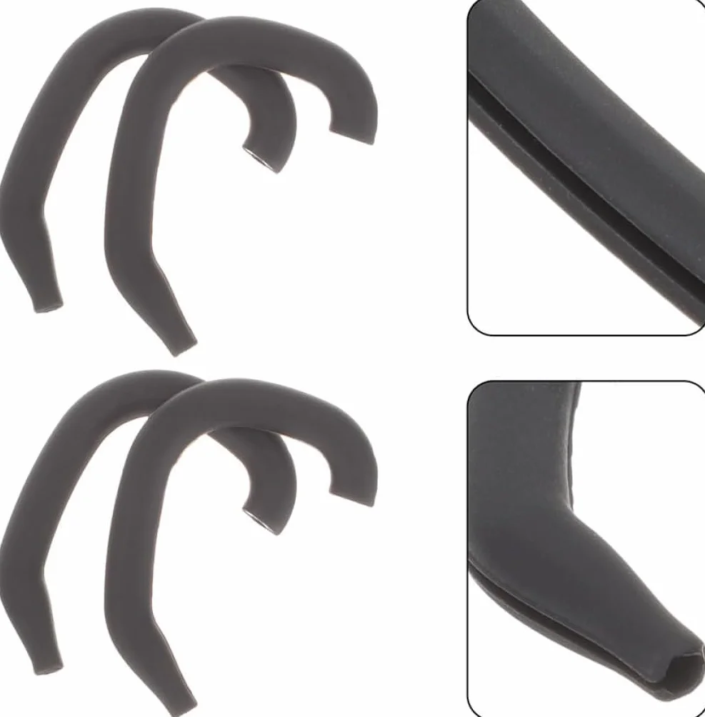 Correttore auricolare in silicone per neonati e bambini, correzione dell'orecchio sporgente per neonati e bambini, nero