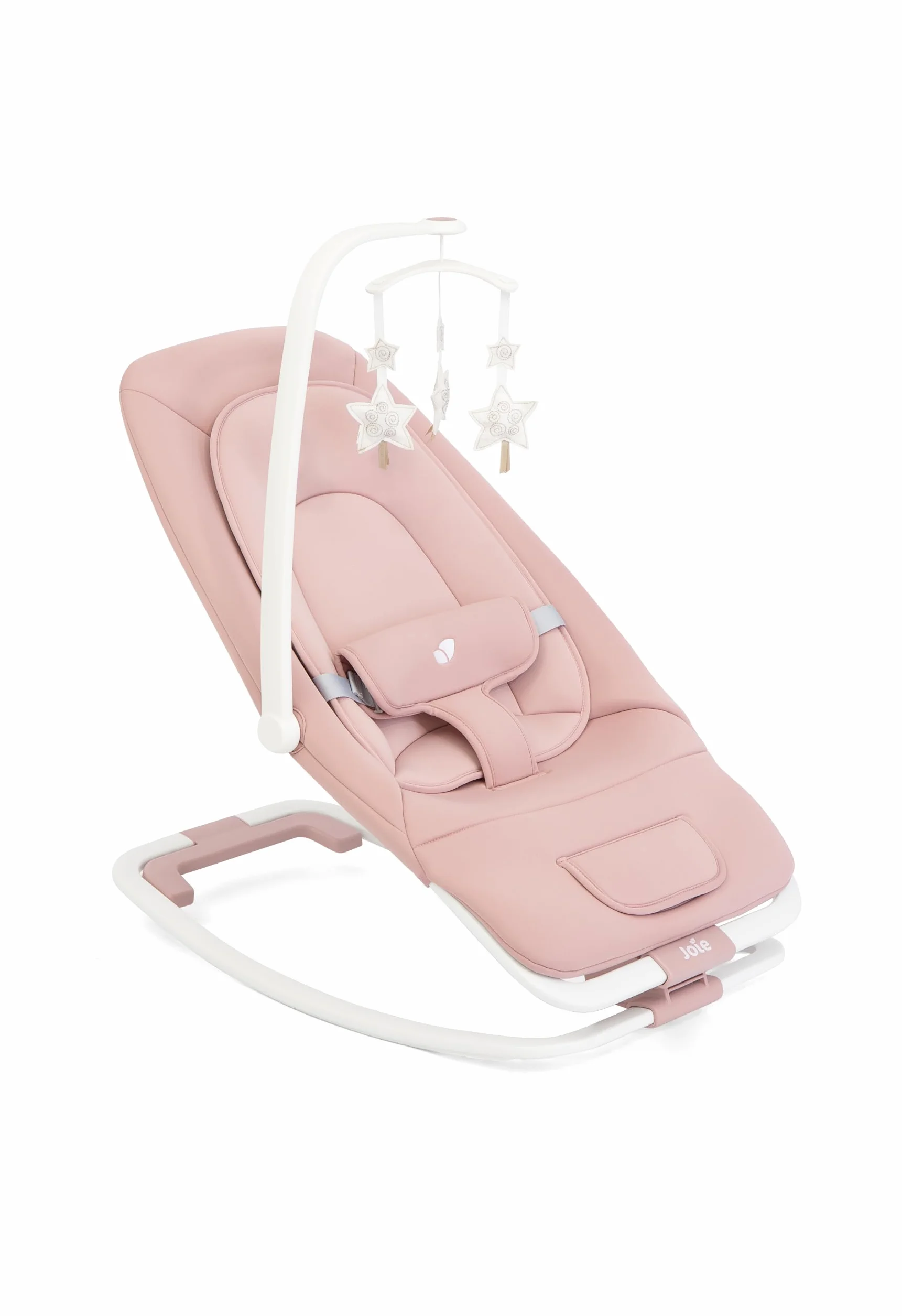 Joie dreamer™ sdraietta, chiusura piatta compatta, vibrazione a 2 velocità, 3 livelli di reclinazione, barra giochi rimovibile – dalla nascita ai 3 anni (0–15 kg), colore Lola