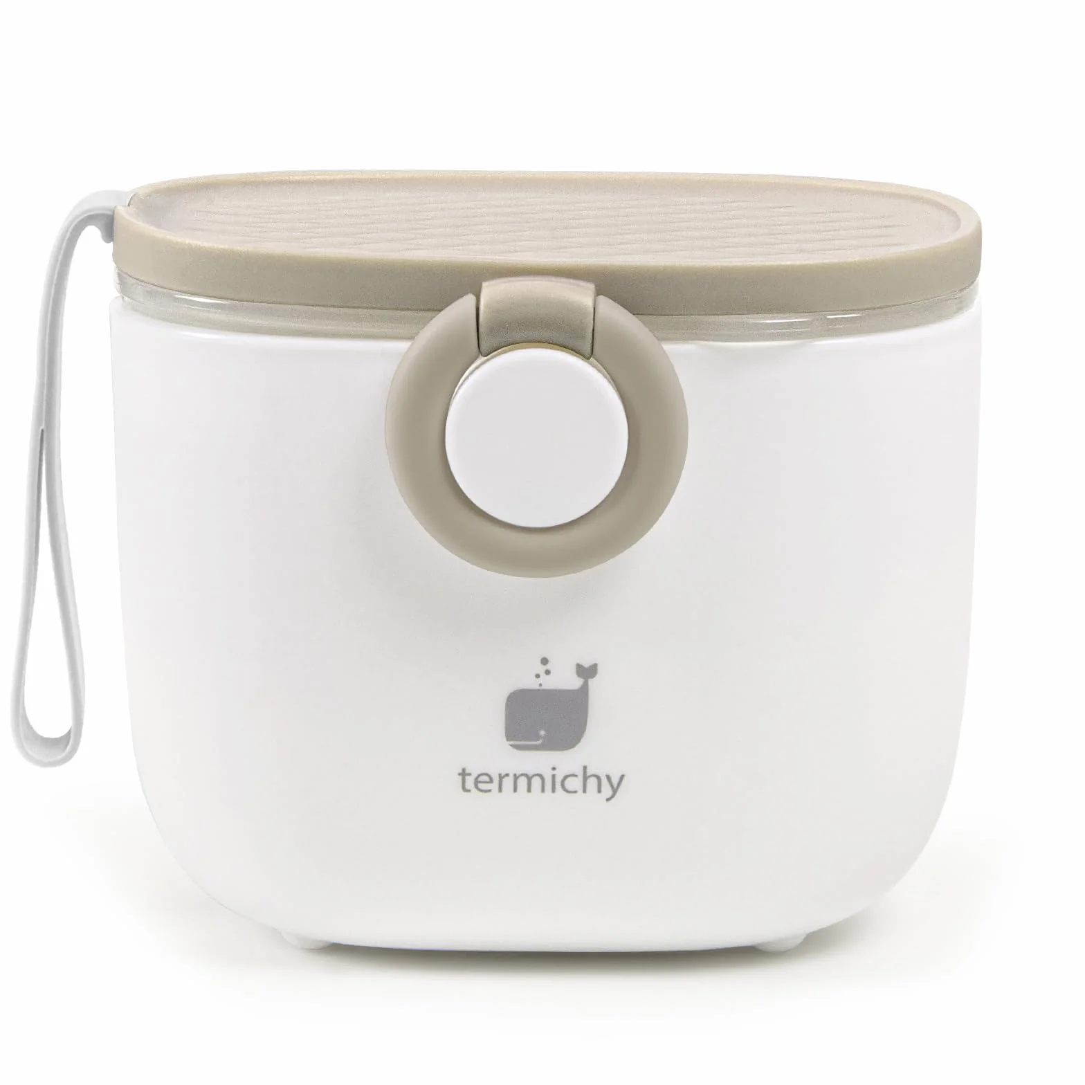 Termichy Dispenser per il latte in polvere, 250g Dispenser di Polvere Formula, portatile contenitoredi latte in polvere per neonati(cachi, 1 pezzo)