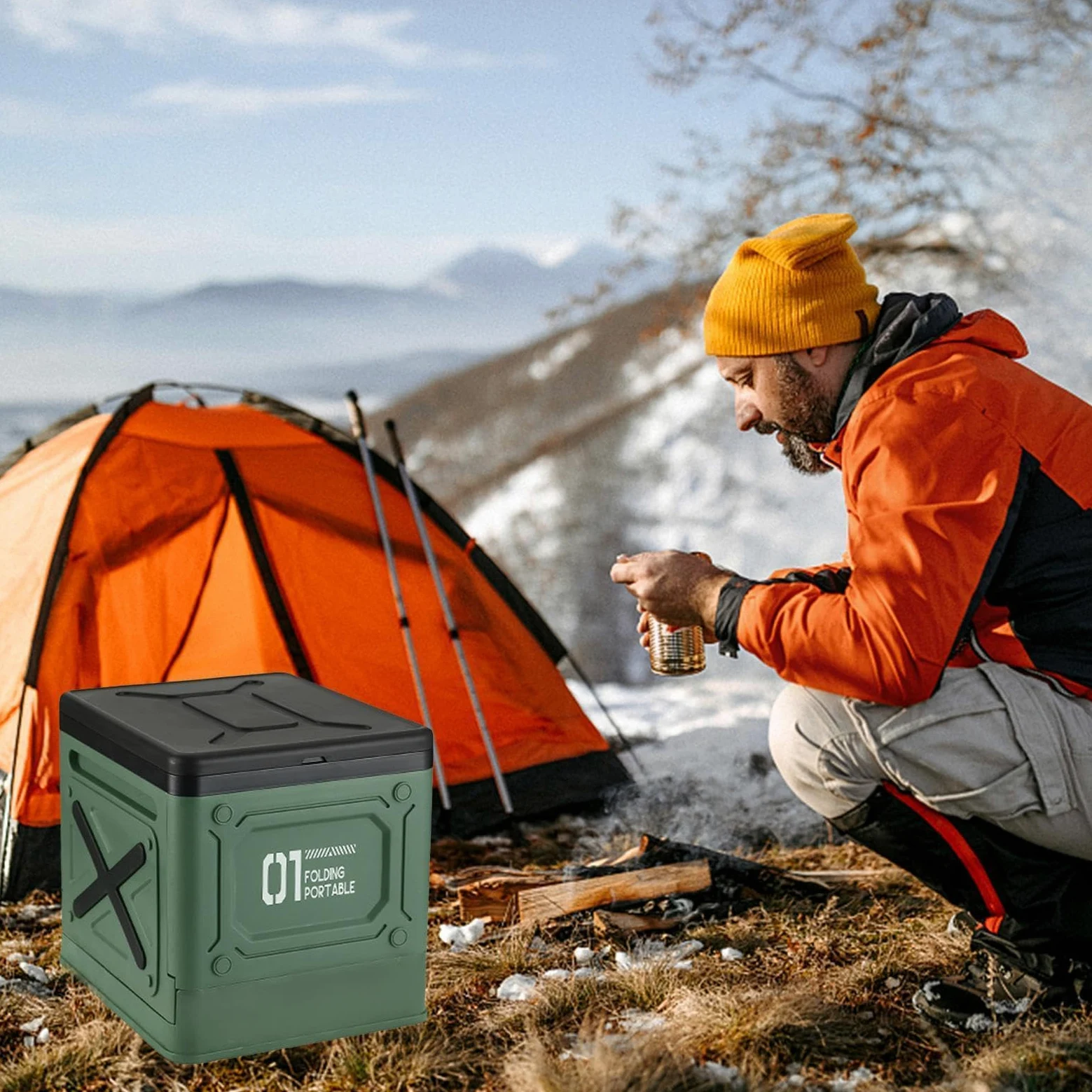 Toilette Portatile Pieghevole Porta Potty - Sedile Da Bagno Da Viaggio | All'aperto, Kit Igienico-sanitario Mobile | Di Toilette Da Campo Durevole Per Adulti, Attrezzatura Igienica Pratica Per V