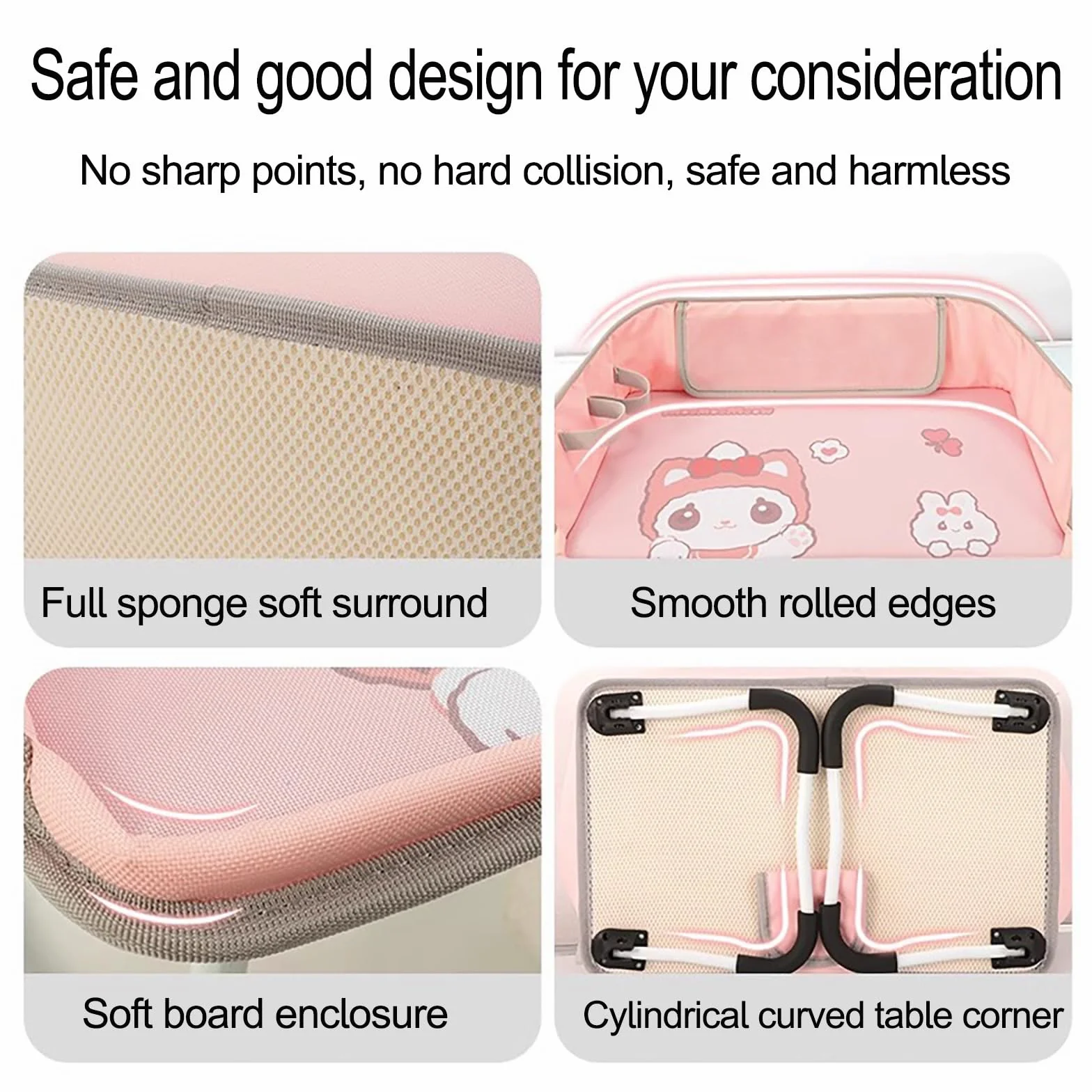 Organizer per seggiolino Auto con Spallacci Regolabili in Lunghezza, Auto Organizzatore Kick Mats Impermeabile Sedile Posteriore, Organizer per sedili Posteriori con(Pink)