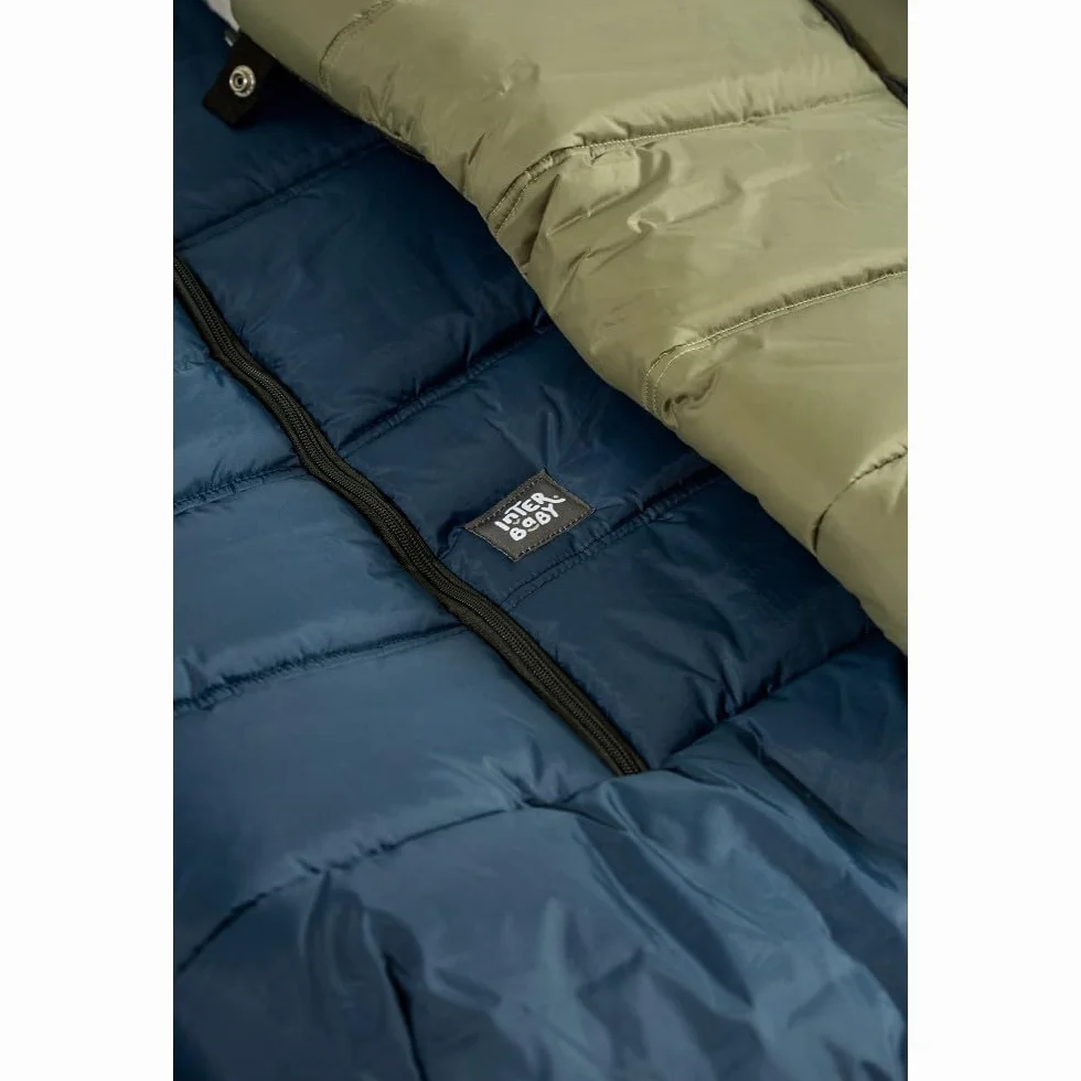Sacco Passeggino Invernale Universale Interbaby | Copri Passeggino Universale Morbida | Sacco Termico per Ovetto Rimovibile, Doppia Apertura, Facile da Lavare, Materiali Anallergici, Rosa