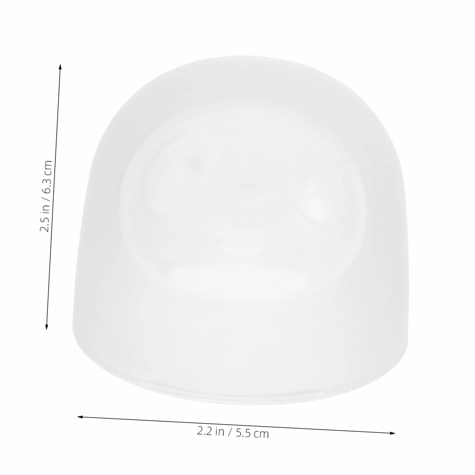 ifundom Tappi Per Bottiglie Per Latte a Di Perdite in Plastica Riutilizzabili Copri Bottiglie Trasparenti a Bocca Larga Protezione Igienica Per Uso Domestico e Viaggio Set Da 3 Pezzi