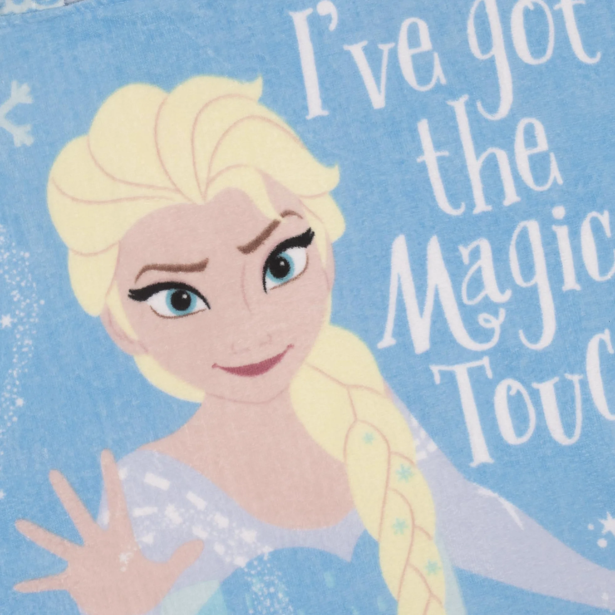 Disney Frozen La Regina dei Ghiacci, Elsa, Poncho da Bagno per Bambini, Asciugamano da Spiaggia per Bambini Teli Mare Accappatoio con Cappuccio per Ragazze