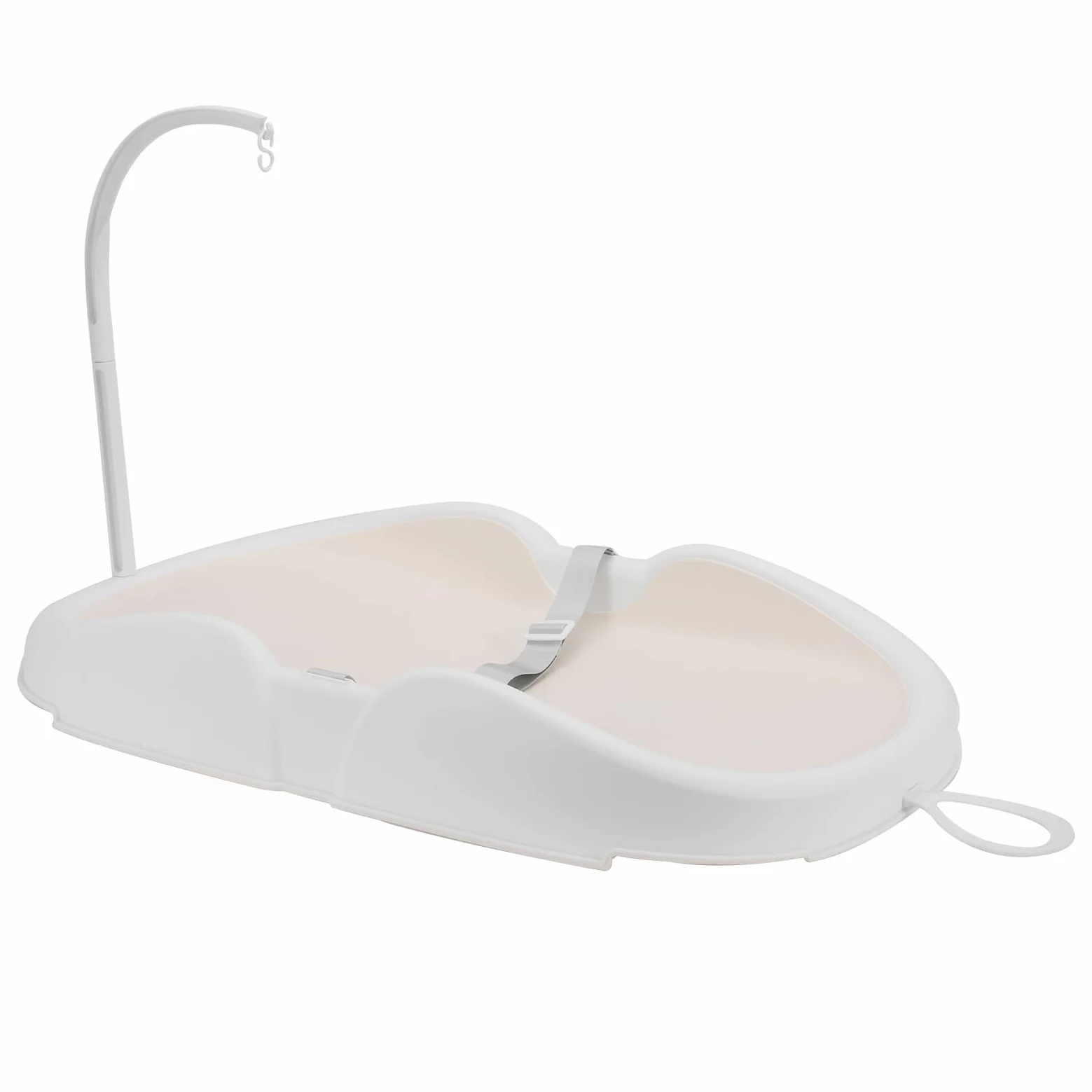 Sxhlseller Fasciatoio per Pannolini Stazione Infantile Innovativa e per il Bagnetto dei Neonati Ideale per Genitori Impegnati e Viaggi 28,74x16,14 Pollici (Beige)