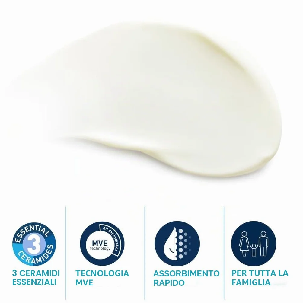 CeraVe Protezione Solare Idratante Invisibile SPF50+, Per Tutte le Tipologie di Pelle, Protezione Molto Alta, Idratazione 24 ore, Texture Leggera e Invisibile sulla Pelle, 177ml