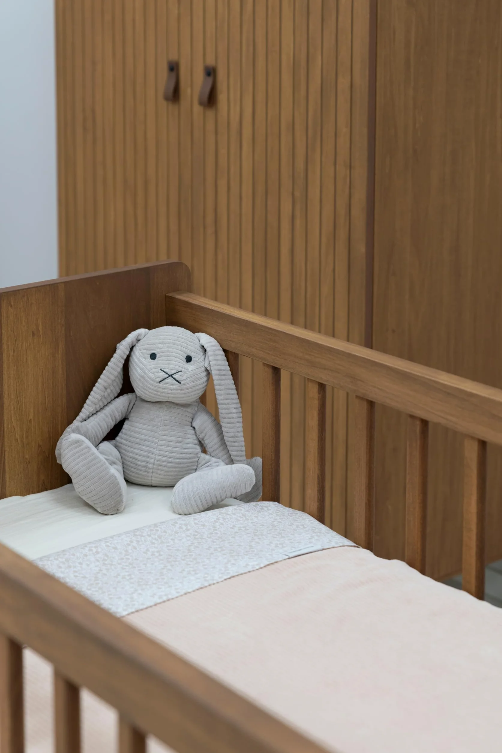 Baby's Only - Coperta per culla teddy Sense - Peach - 70x95 cm