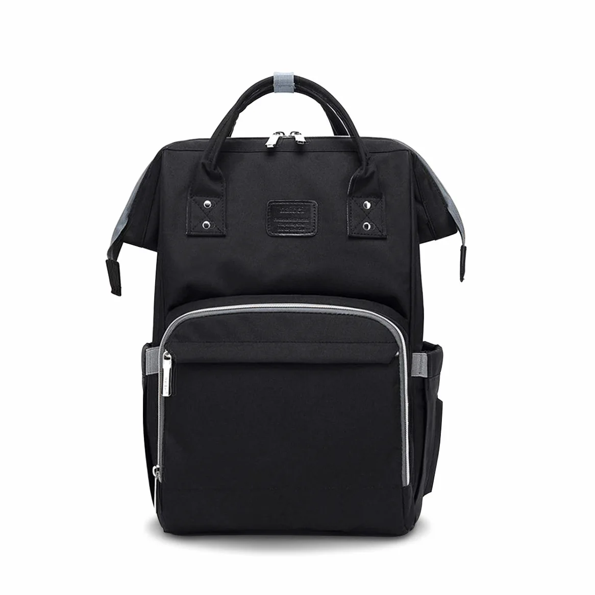 SONARIN Multifunzione Zaino Fasciatoio Bambino per Pannolini con Fascia per Passeggino,Grande Capacità,Organizer per Zaino da Viaggio,Impermeabile,Elegante e Resistente,Ideale Regalo(Nero)