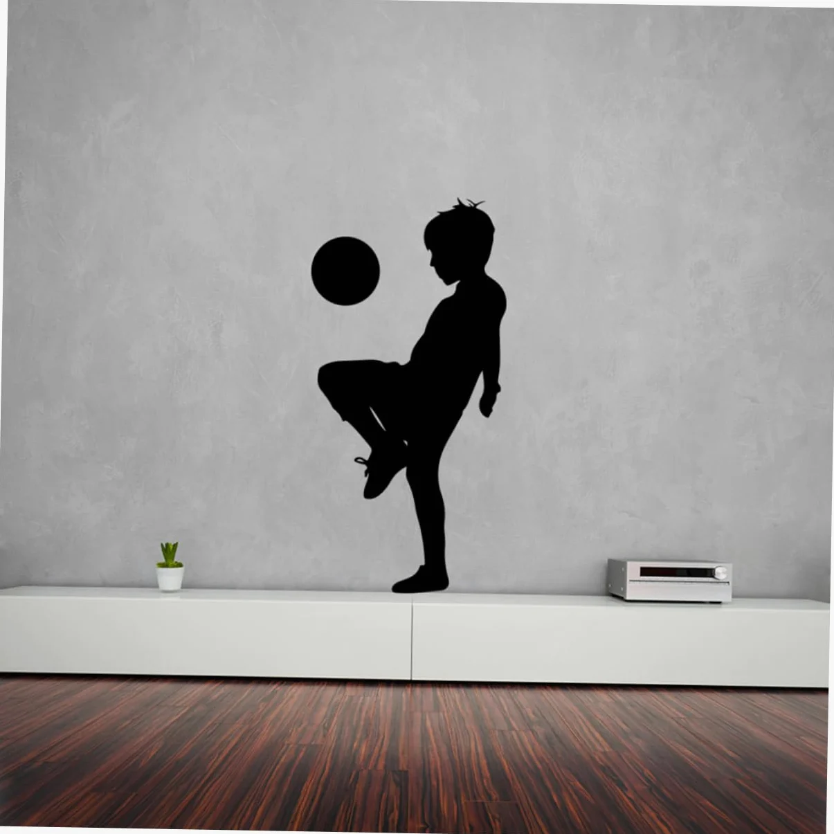 POPETPOP 3pezzi Adesivi Murali Calcio Per Stickers Decorativi Per Camera Da Letto Design Sportivo Facili Da Applicare e Rimovibili
