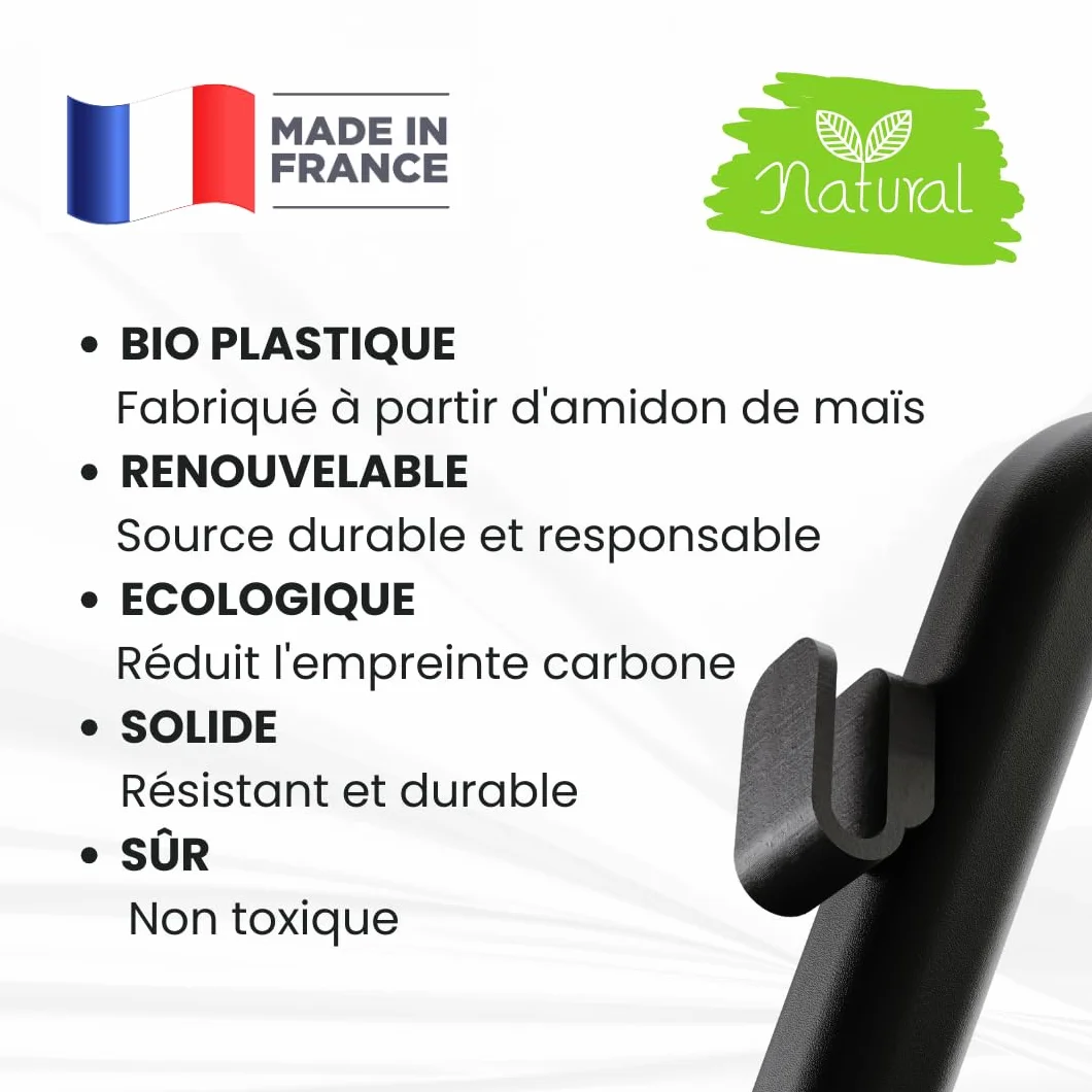 Cybex - Gancio porta borsa per passeggino, compatibile con Cybex Coya, Melio, Priam, Balios, Talos, Gazelle S, Eezy S-Line, Mios, Beezy - Accessorio resistente per borsa per pannolini