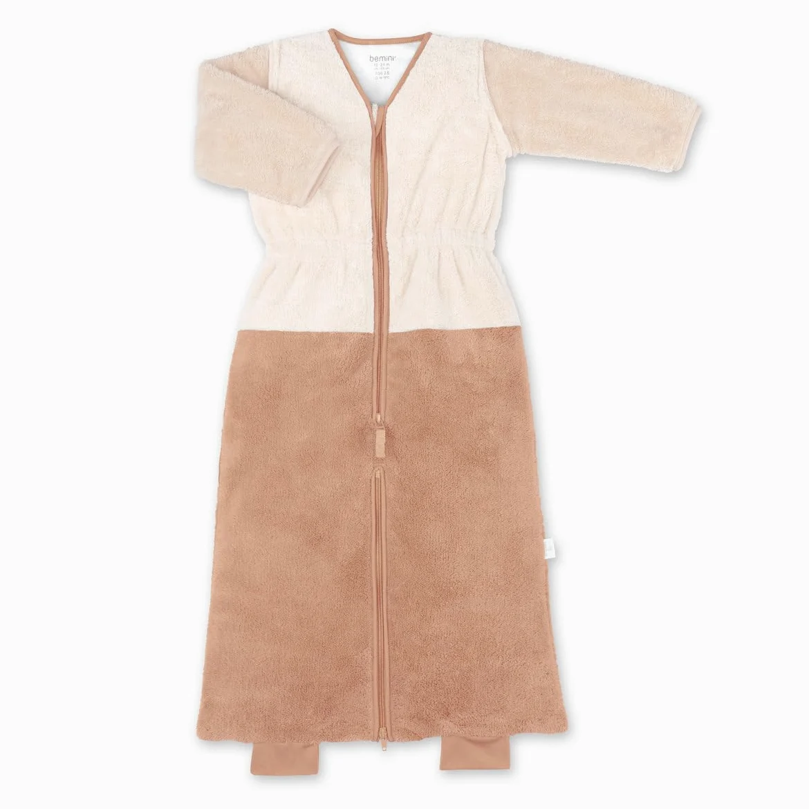BEMINI Sacco nanna per gambe separabili invernali – TOG 2.5 Softy – Natural tricolor