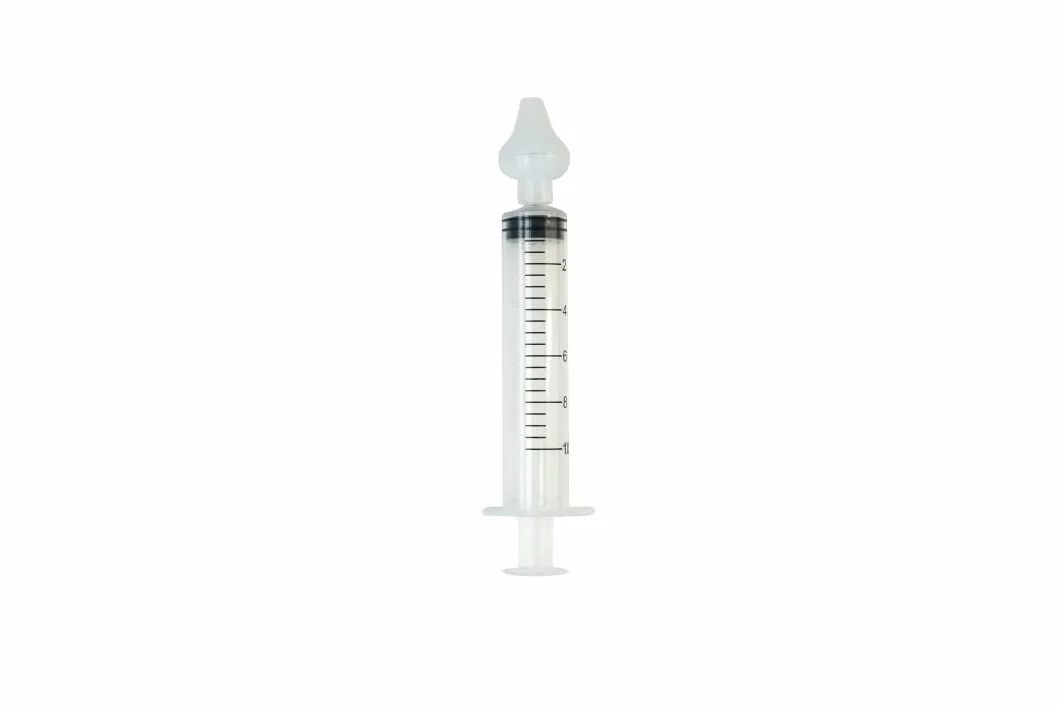 Pic Solution – Siringhe per lavaggio nasale con beccuccio in silicone morbido, adatte a bambini dai 4 mesi e adulti, la confezione contiene 2 siringhe da 10 ml con 2 beccucci a forma di oliva