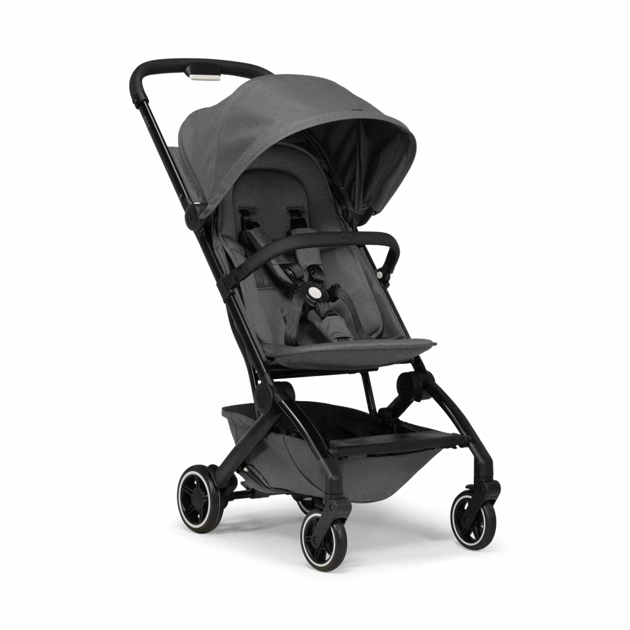 Joolz AER+ - Barra paraurti per passeggino, pieghevole, extra comfort, design elegante, facile da montare e aprire, ideale per appendere giocattoli, colore: Nero carbonio
