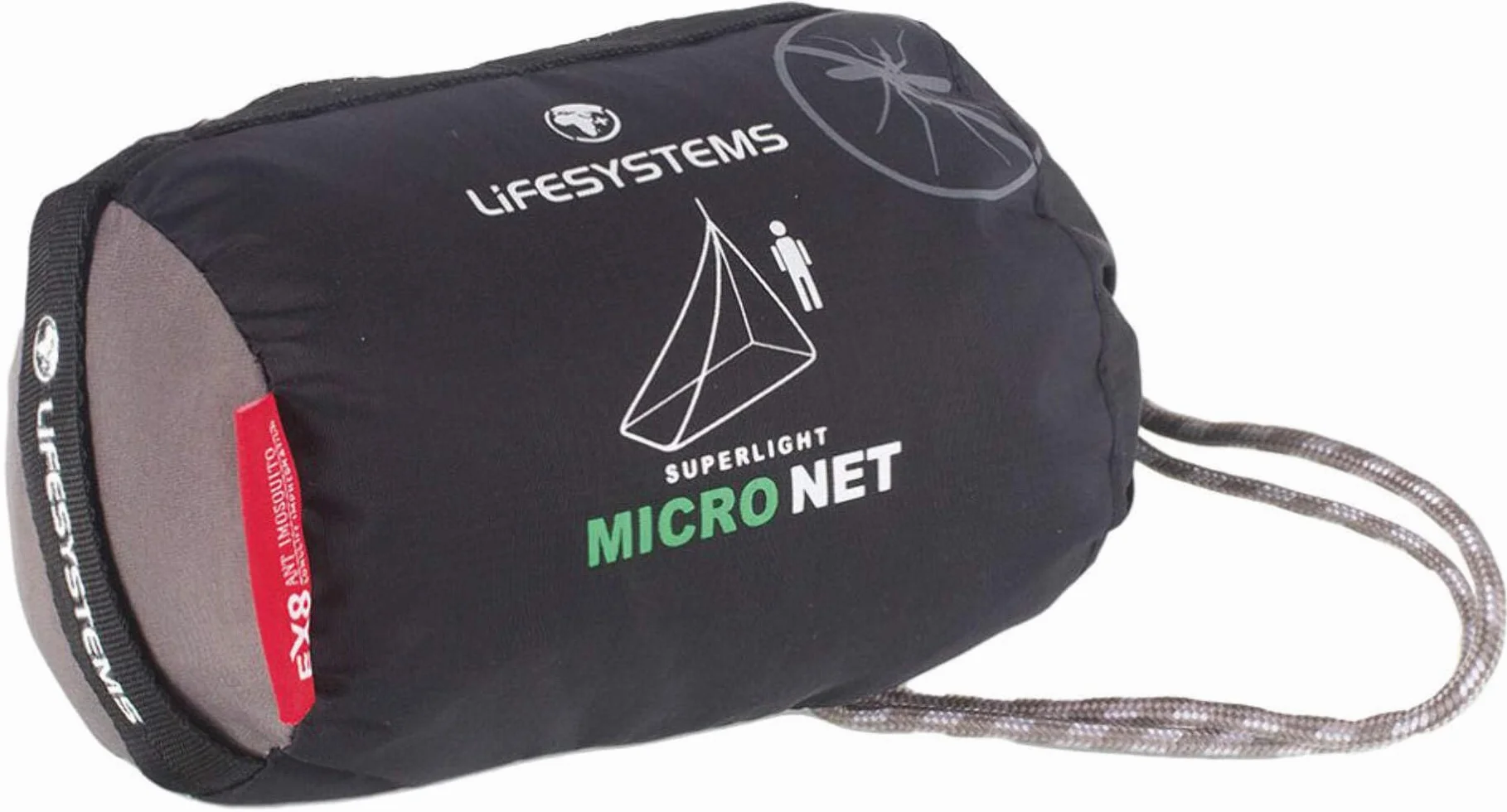 Lifesystems - Zanzariera Ultra Leggera, Colore Nera