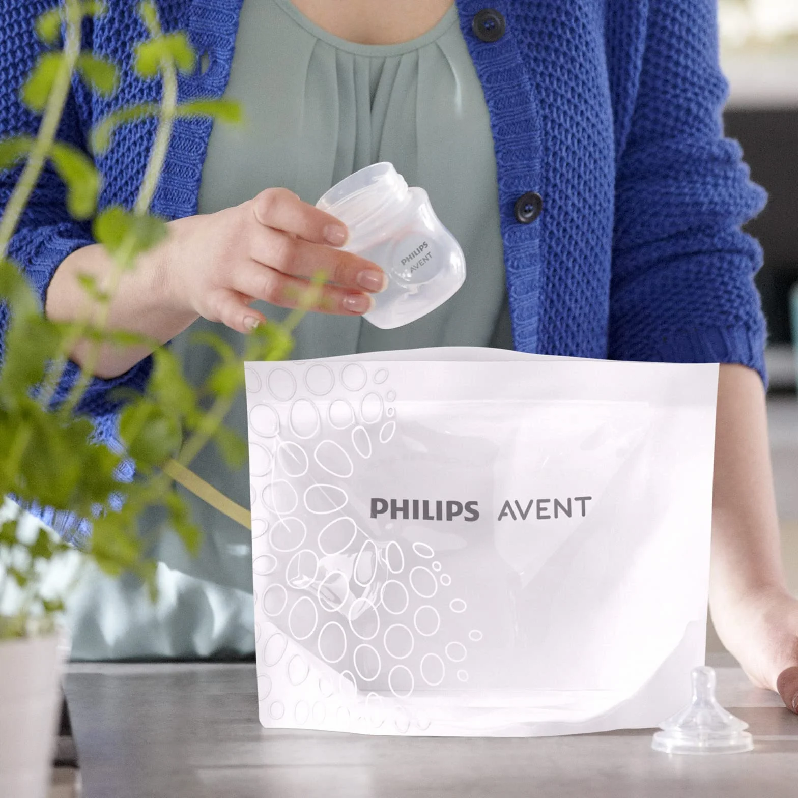 Philips Avent SCF297/05 Buste per Sterilizzazione a Vapore nel Forno a Microonde